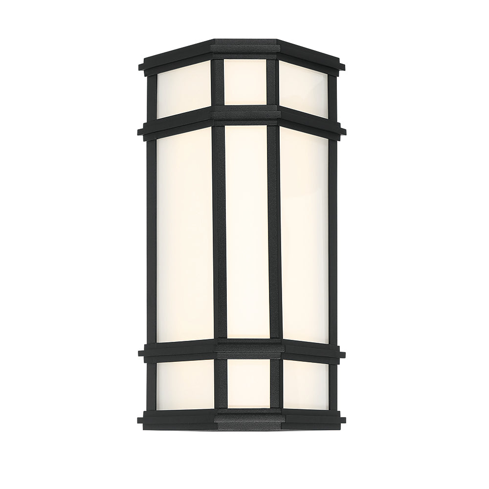 MONTE Outdoor sconce Black - 42687-016 INTEGRATED LED | EUROFASE