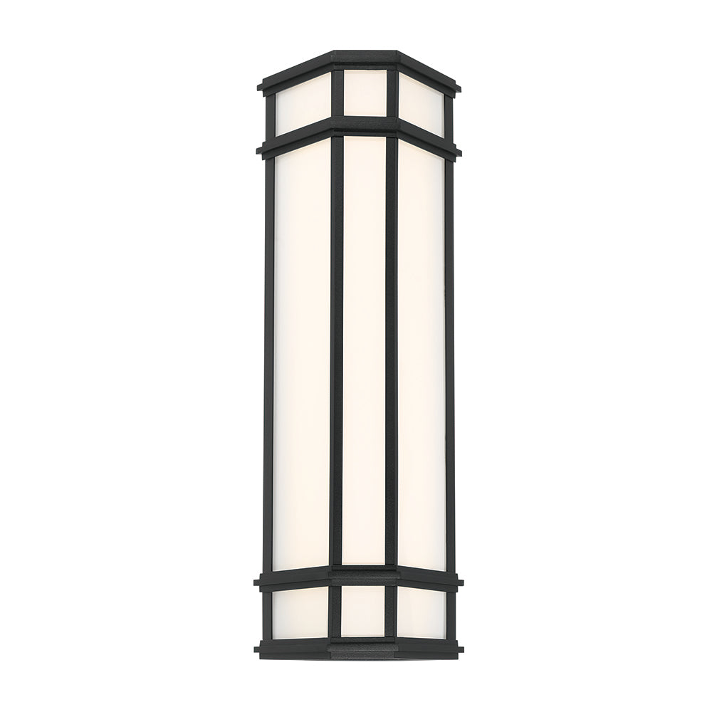 MONTE Outdoor sconce Black - 42688-013 INTEGRATED LED | EUROFASE