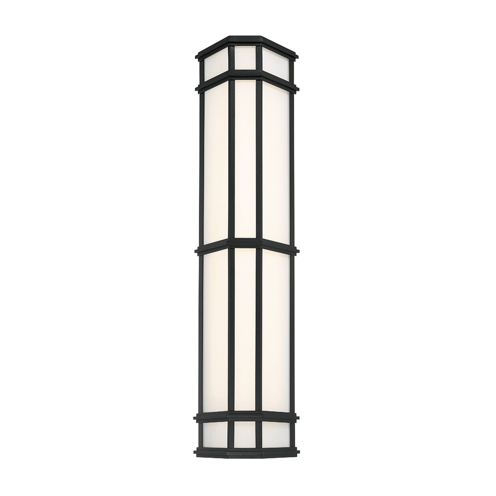 MONTE Outdoor sconce Black - 42689-010 INTEGRATED LED | EUROFASE