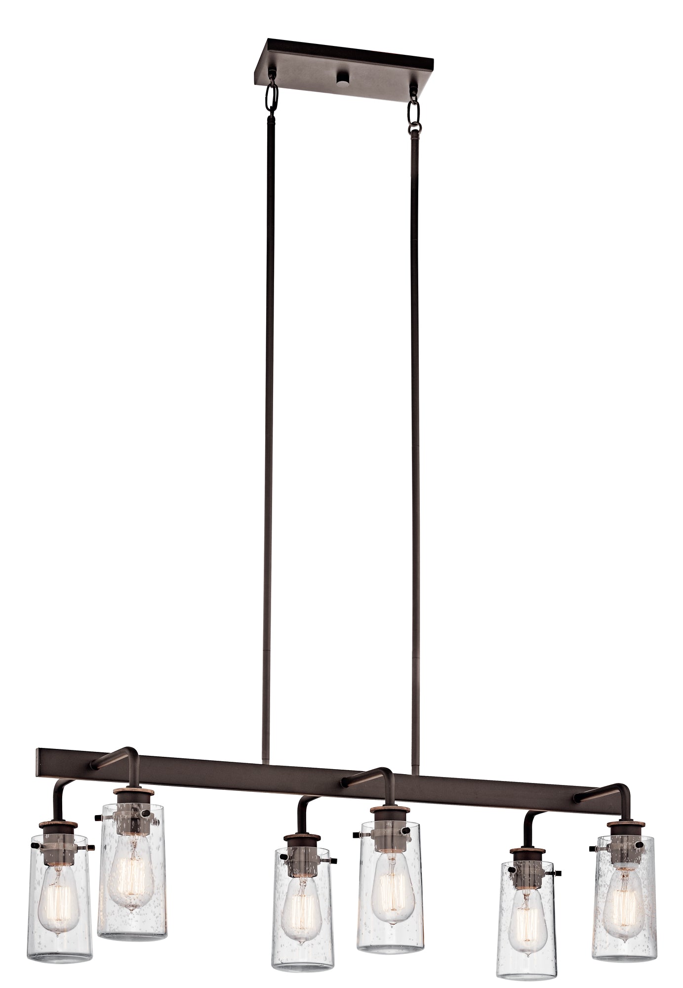 BRAELYN Suspension lineaire Bronze - 43059OZ | KICHLER