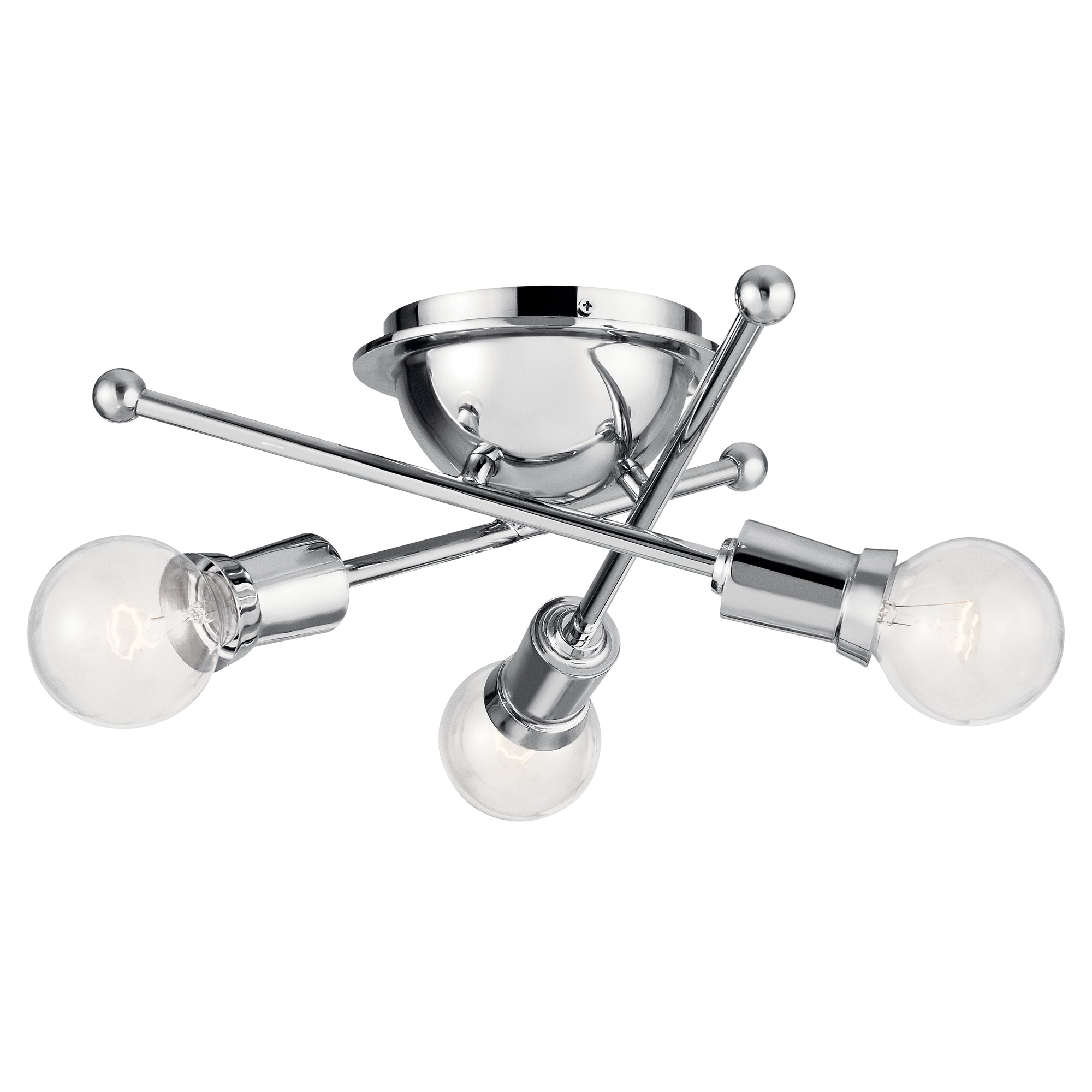 ARMSTRONG Plafonnier Chrome - 43196CH | KICHLER