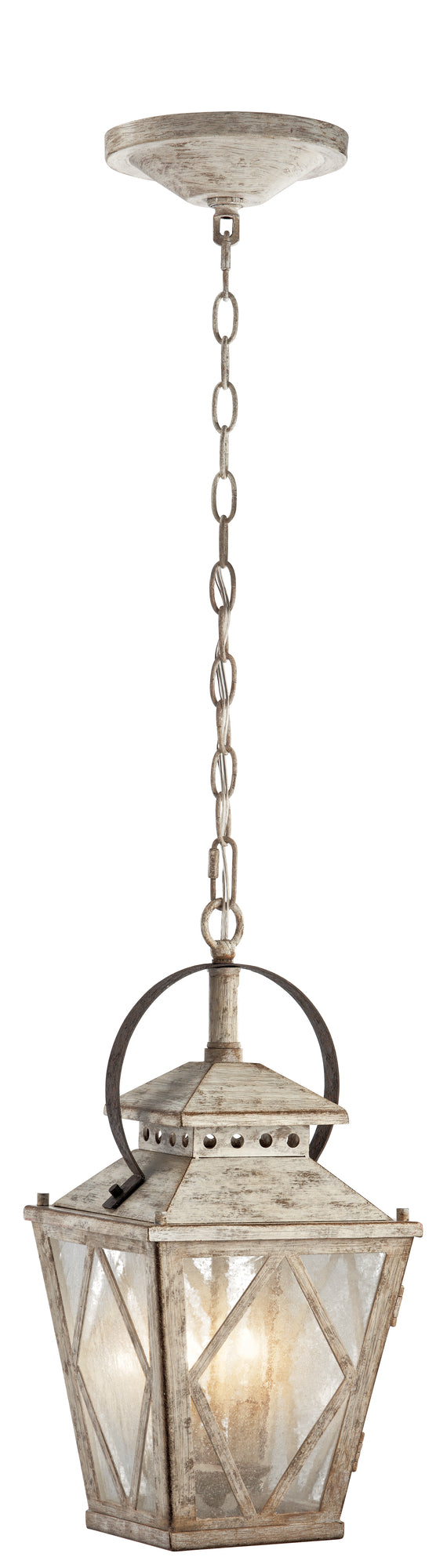 HAYMAN-BAY Suspension simple Blanc - 43258DAW | KICHLER
