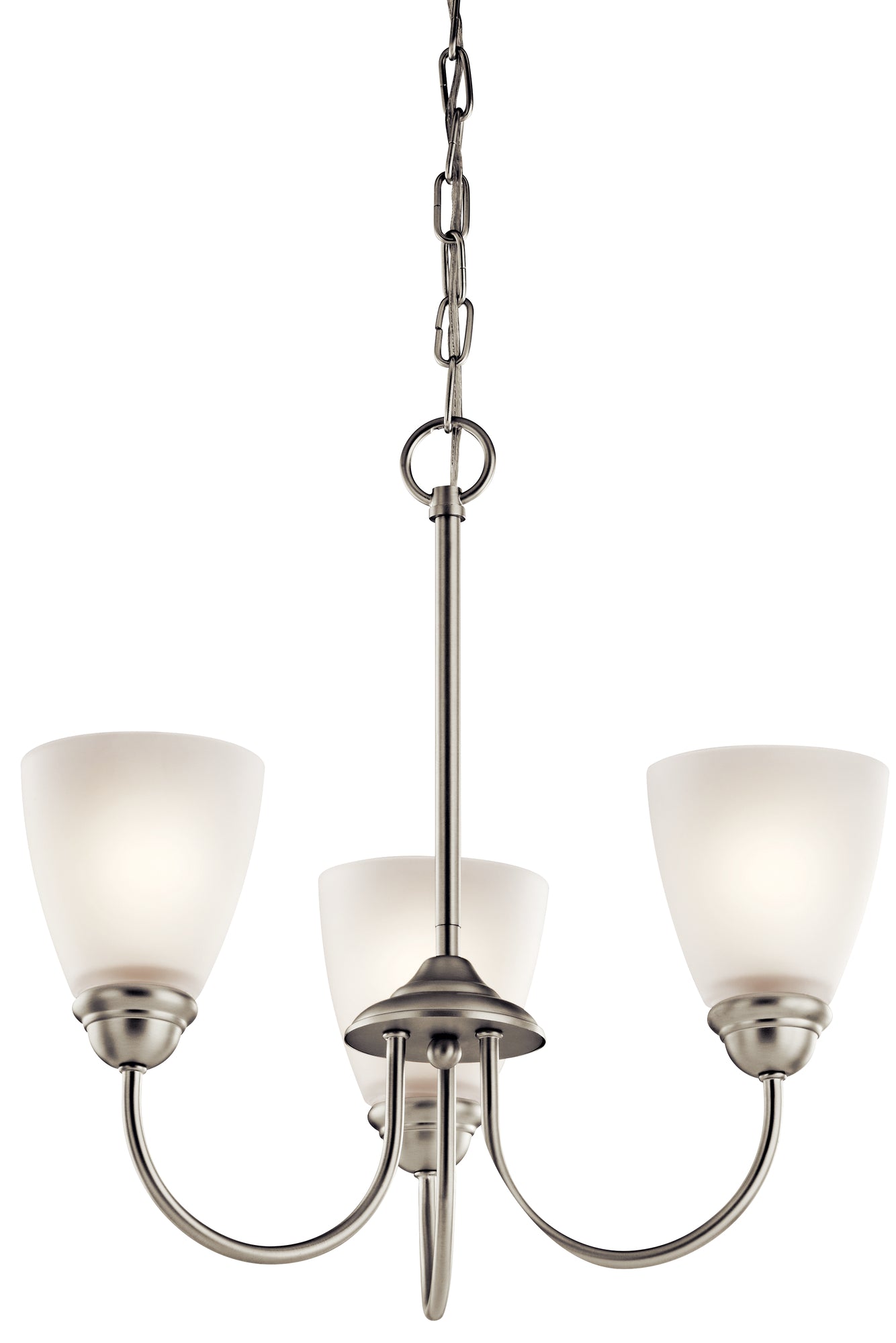 JOLIE Chandelier Nickel - 43637NI | KICHLER