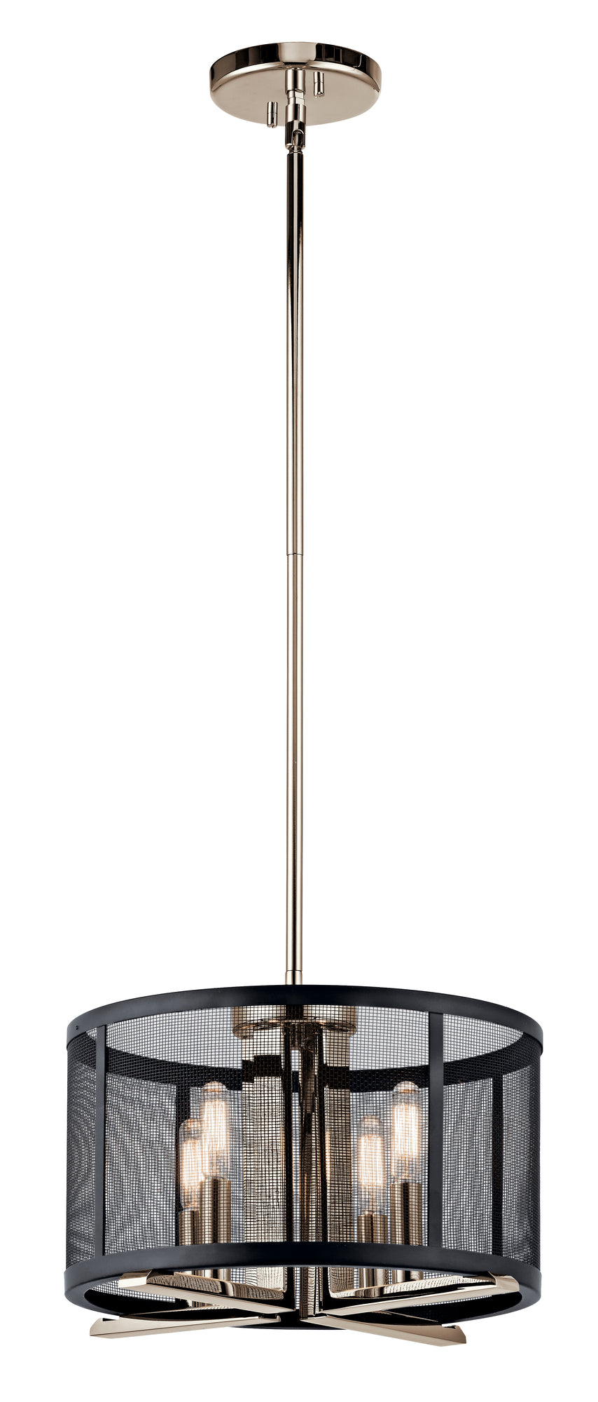 TITUS Chandelier Nickel - 43713PN | KICHLER