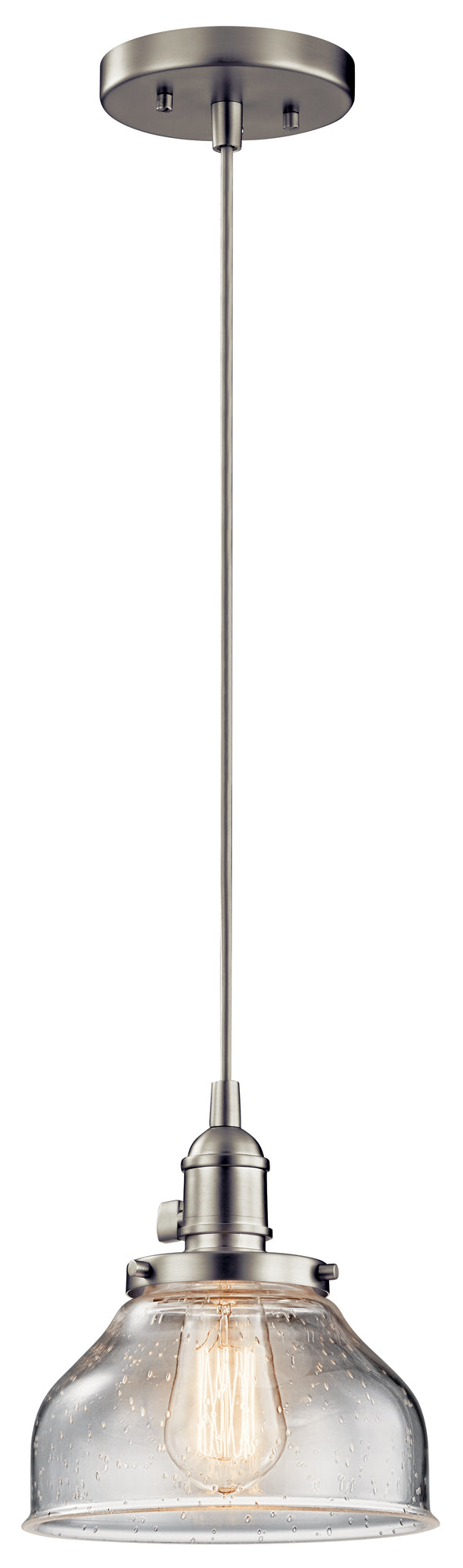 AVERY Suspension simple Nickel - 43850NI | KICHLER