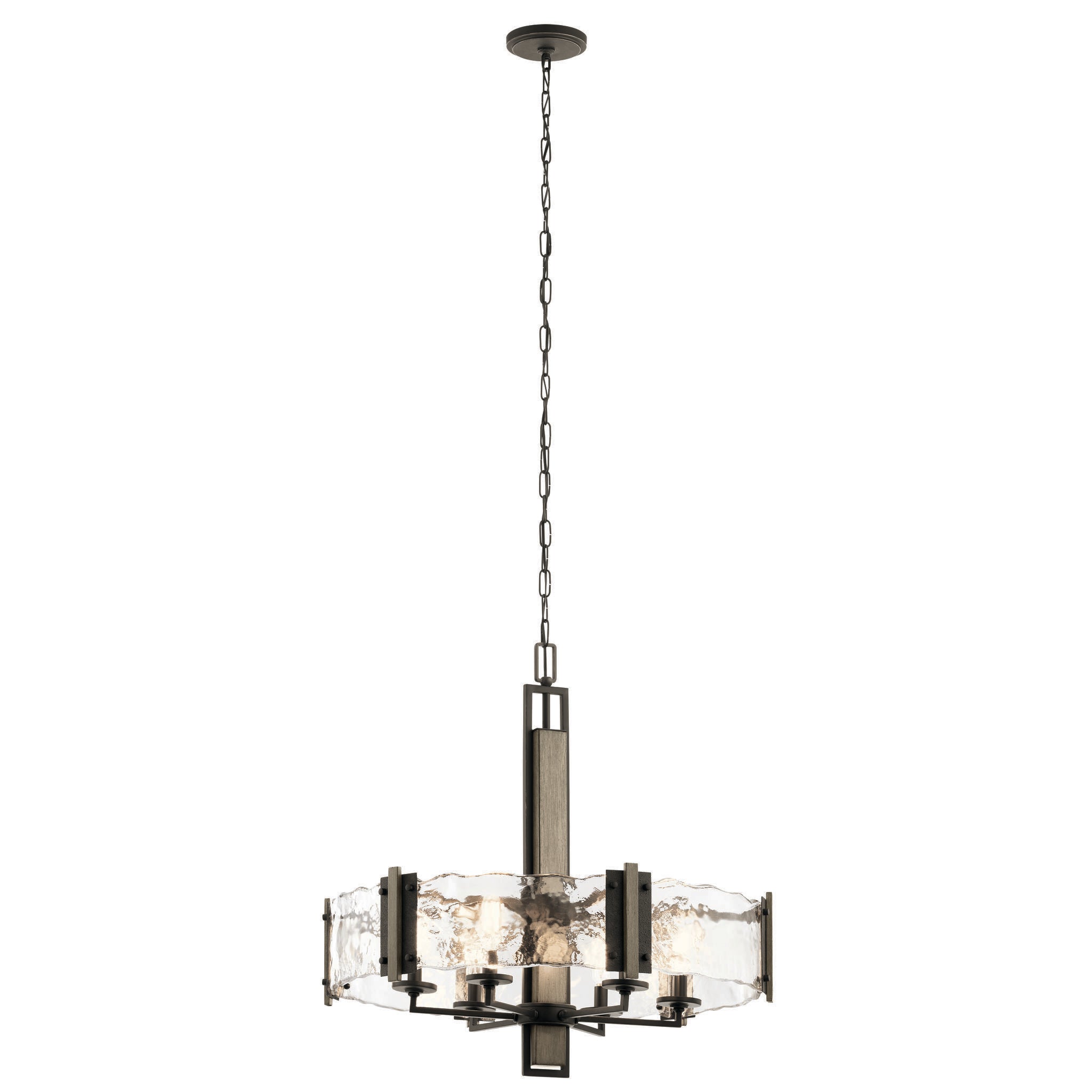 ABERDEEN Chandelier Bronze - 43895OZ | KICHLER
