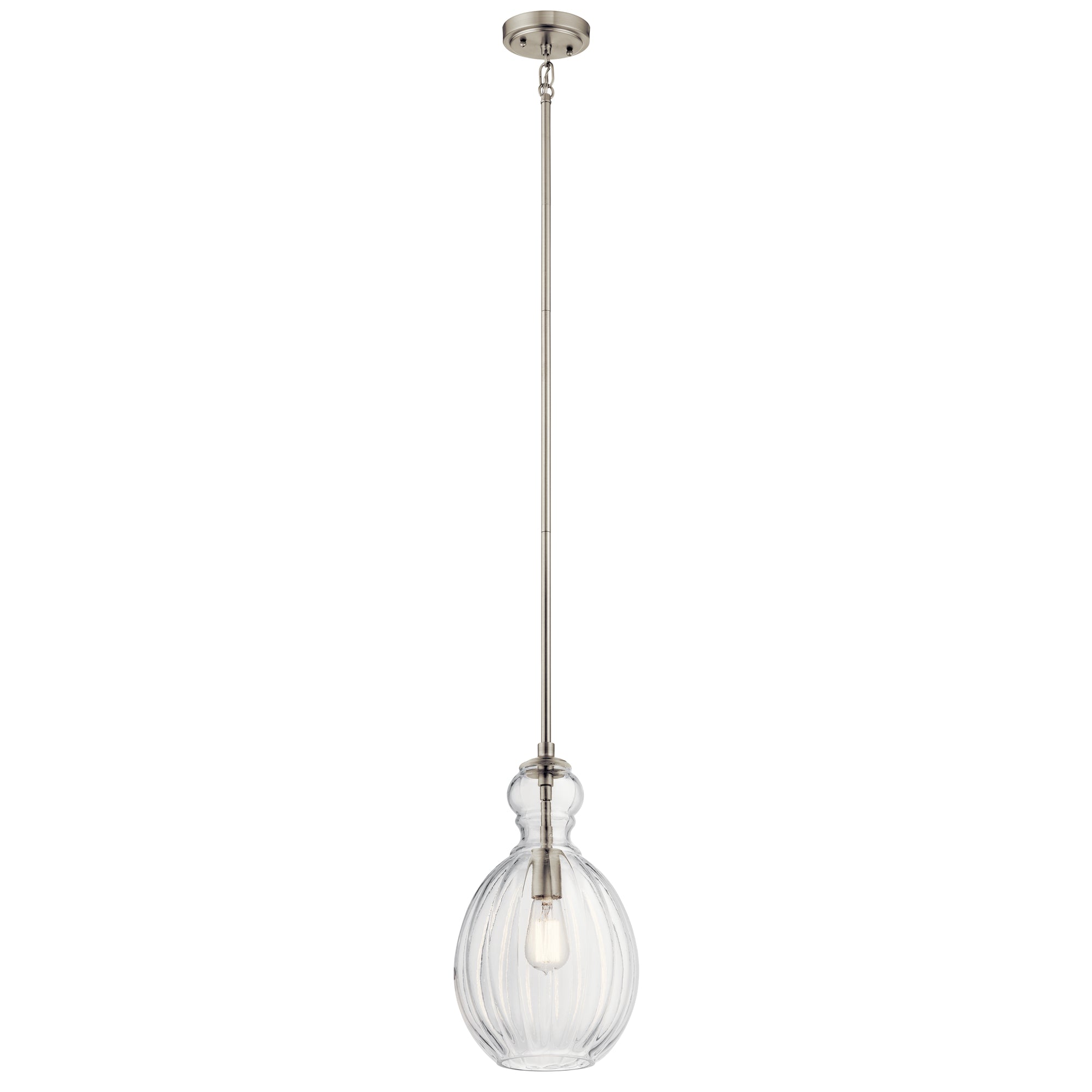 RIVIERA Suspension simple Nickel - 43953NI | KICHLER