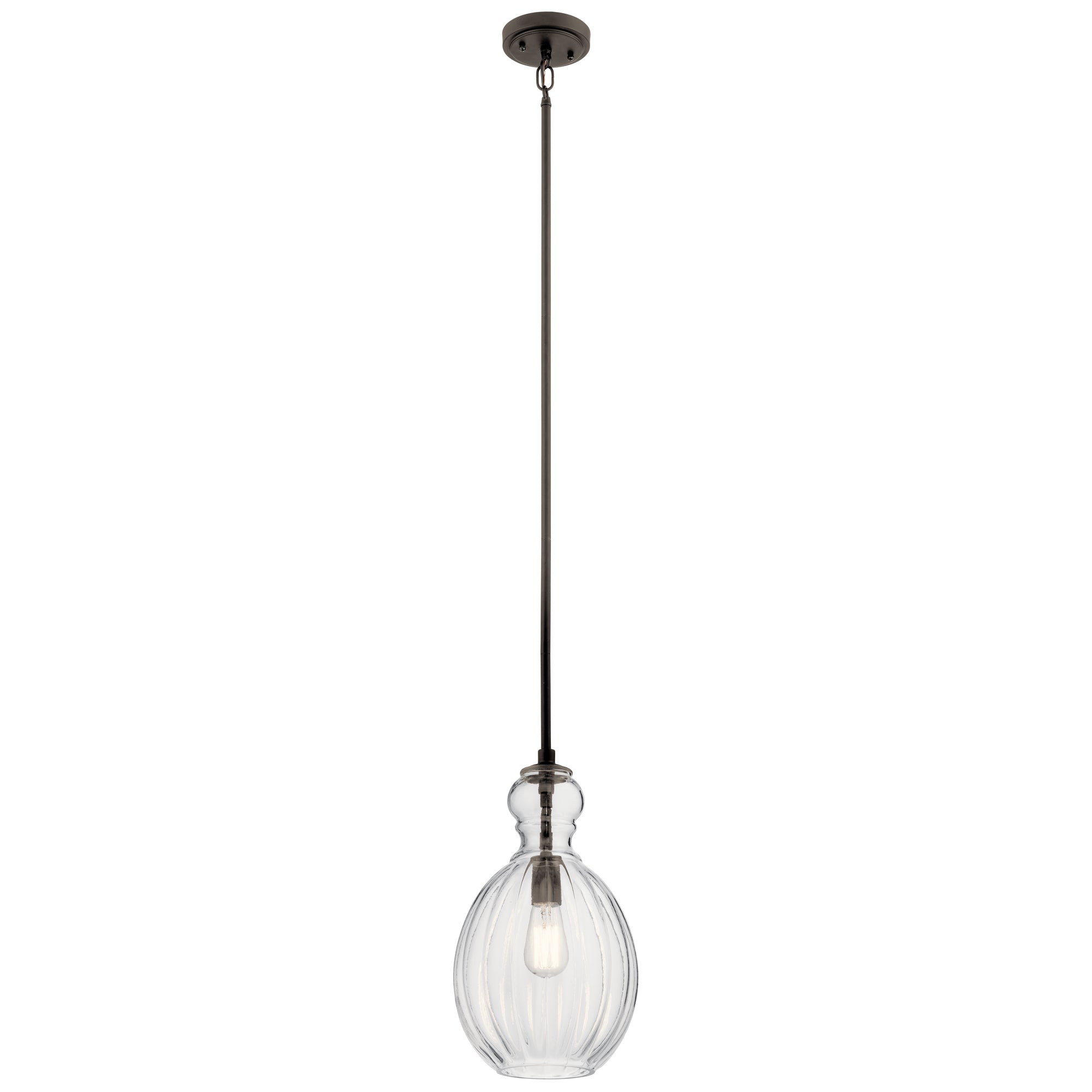 RIVIERA Suspension simple Bronze - 43953OZ | KICHLER