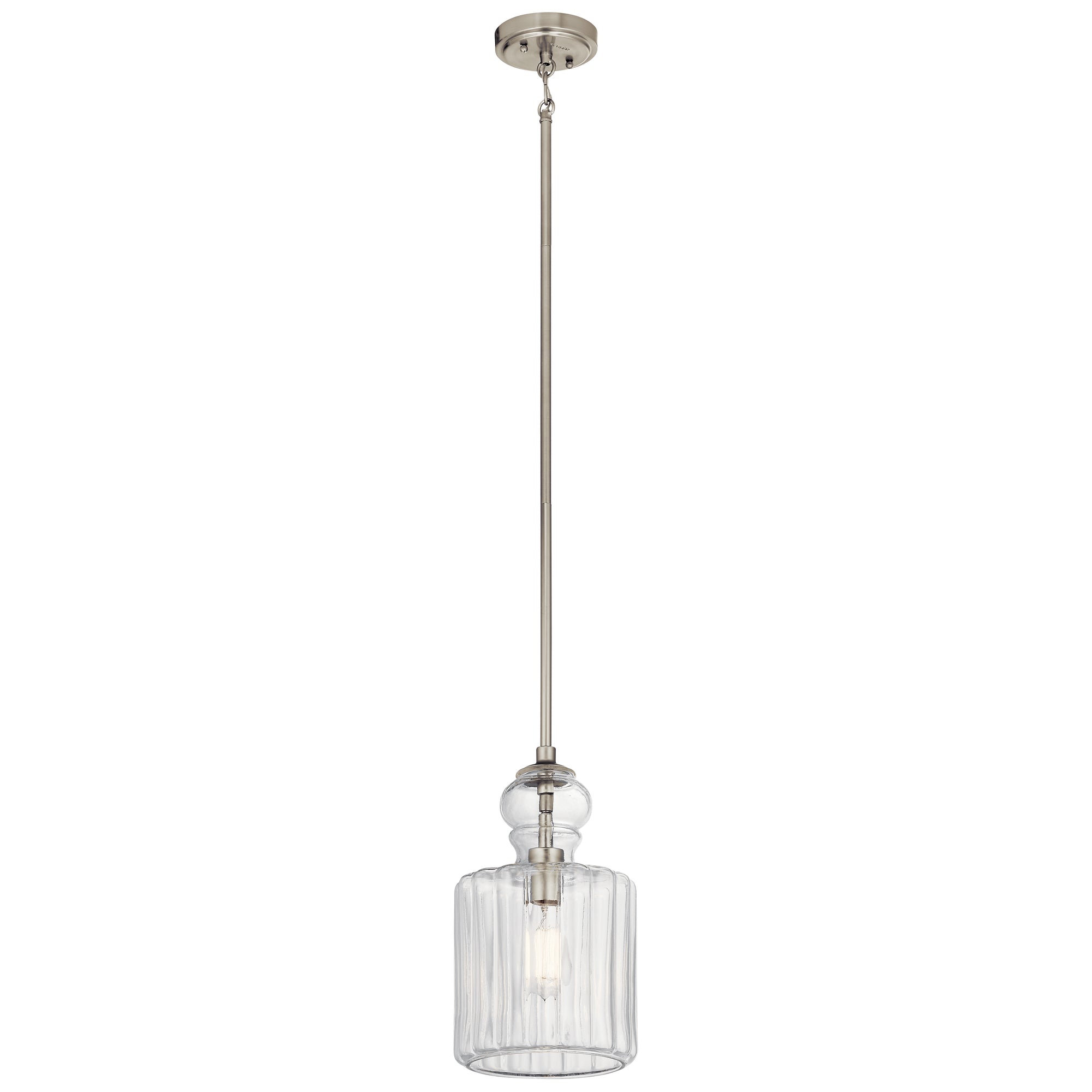 RIVIERA Suspension simple Nickel - 43954NI | KICHLER