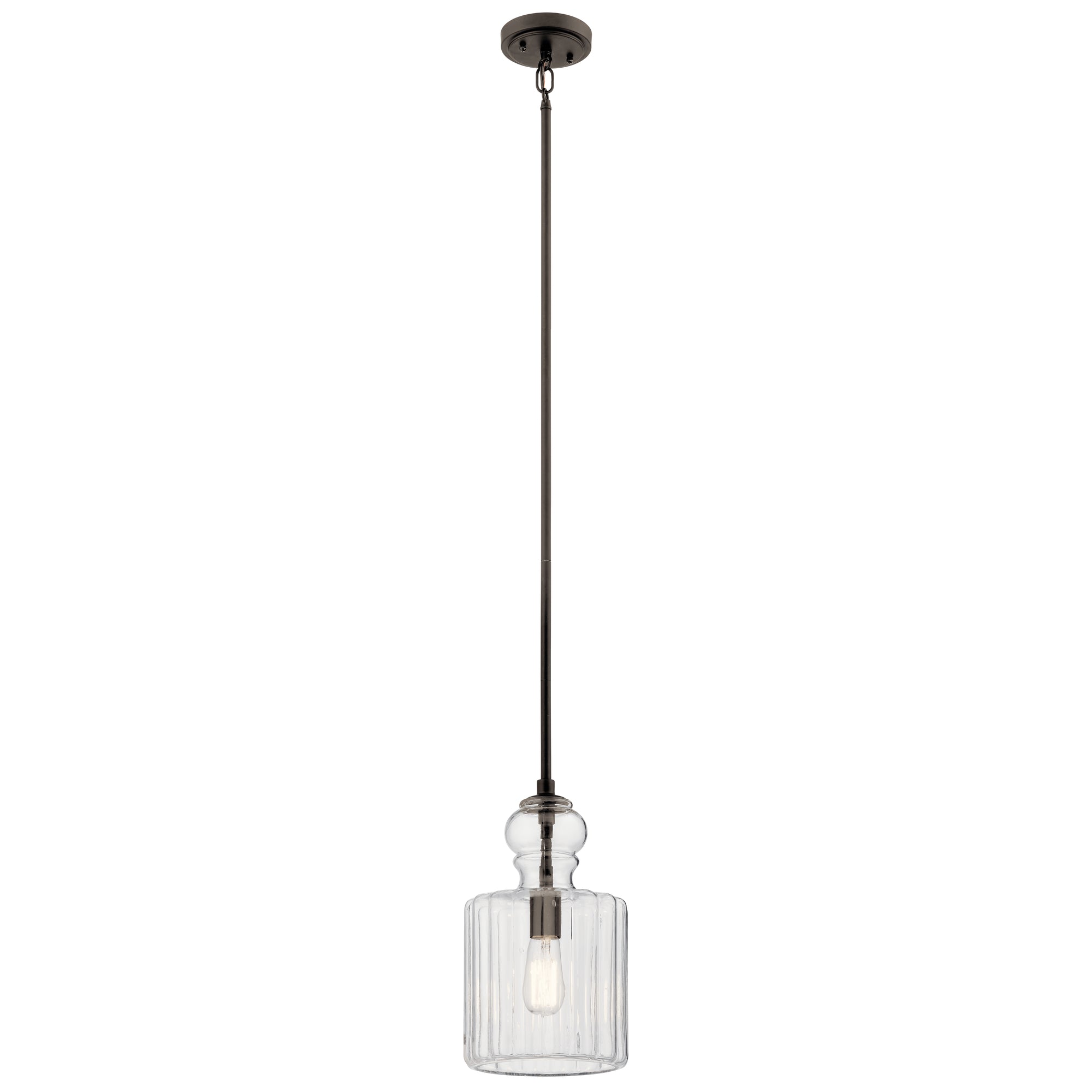 RIVIERA Suspension simple Bronze - 43954OZ | KICHLER