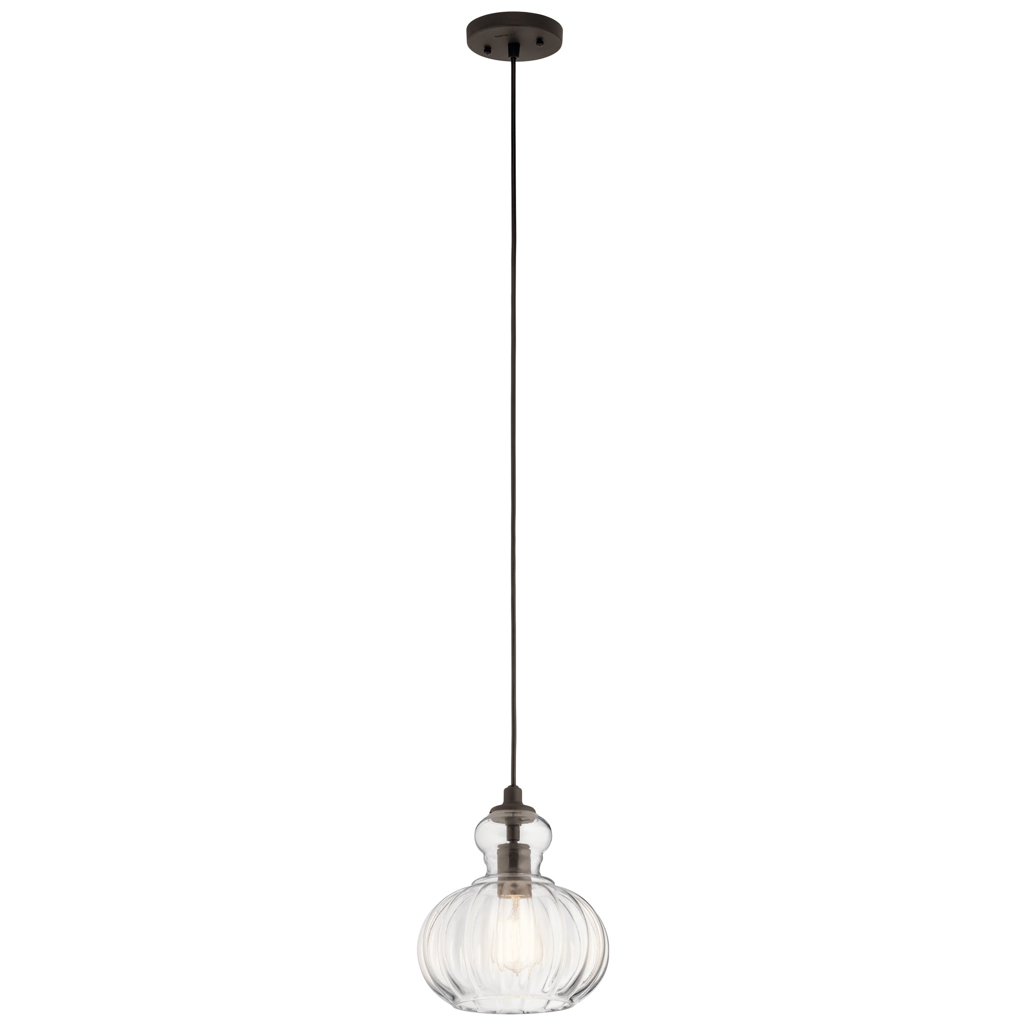 RIVIERA Suspension simple Bronze - 43956OZ | KICHLER