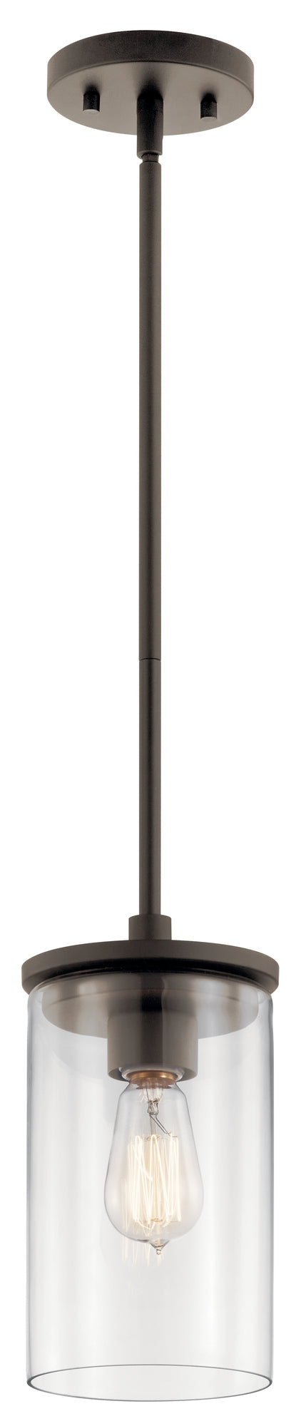 CROSBY Pendant Bronze - 43996OZ | KICHLER