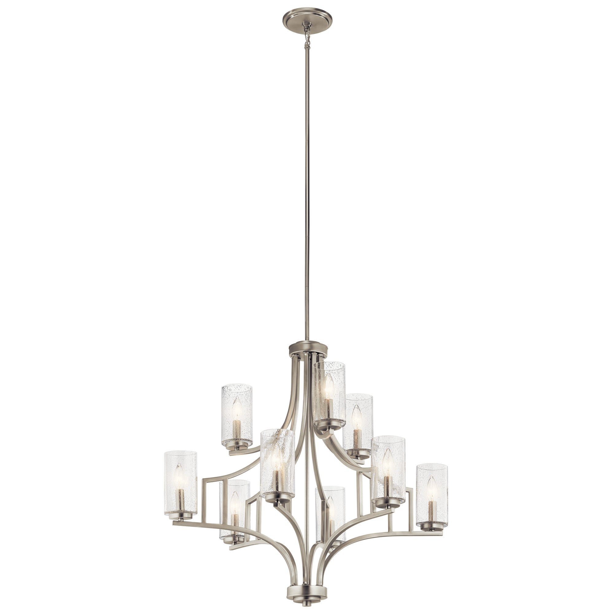 VARA Chandelier Nickel - 44073NI | KICHLER