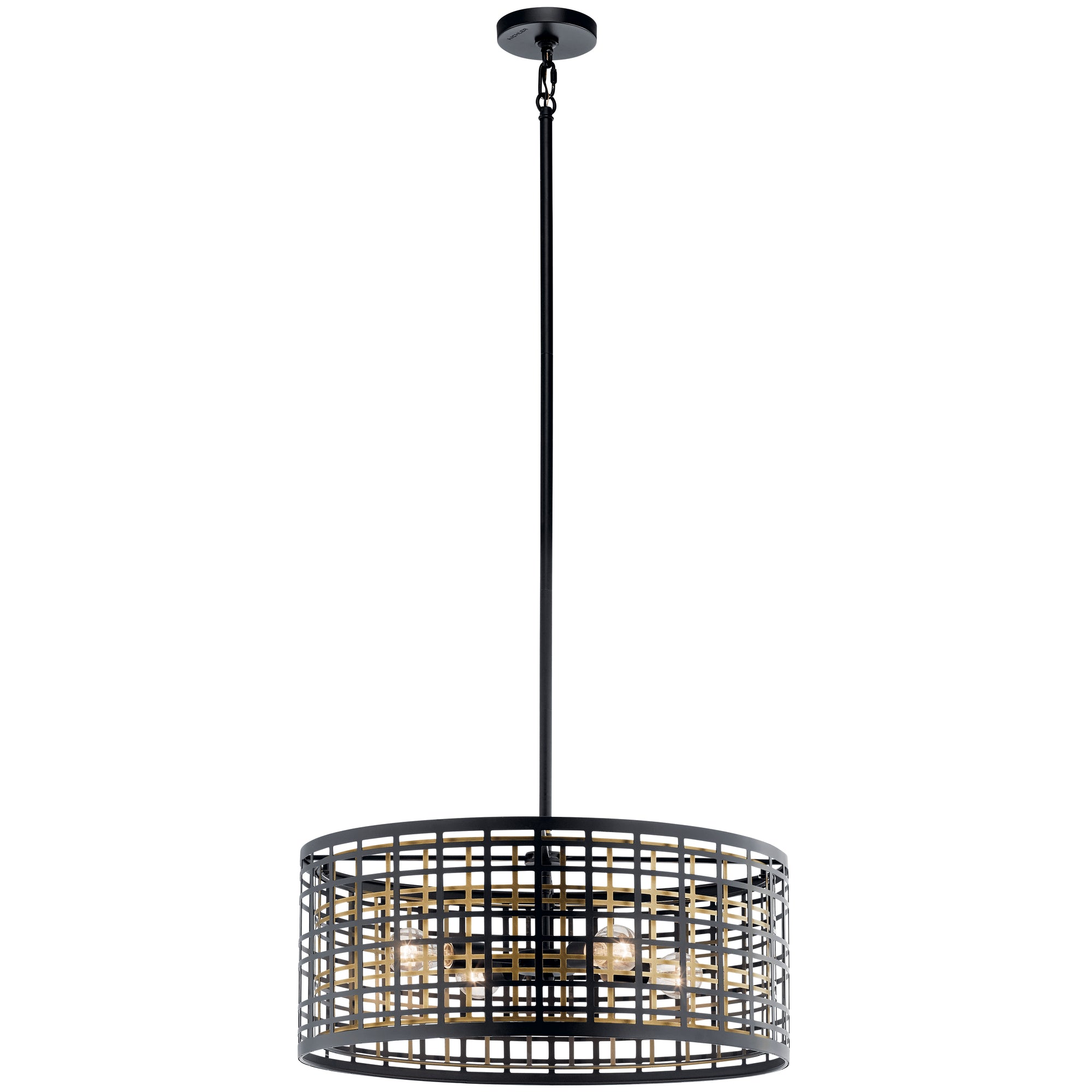 ALDERGATE Pendant Black - 44076BK | KICHLER
