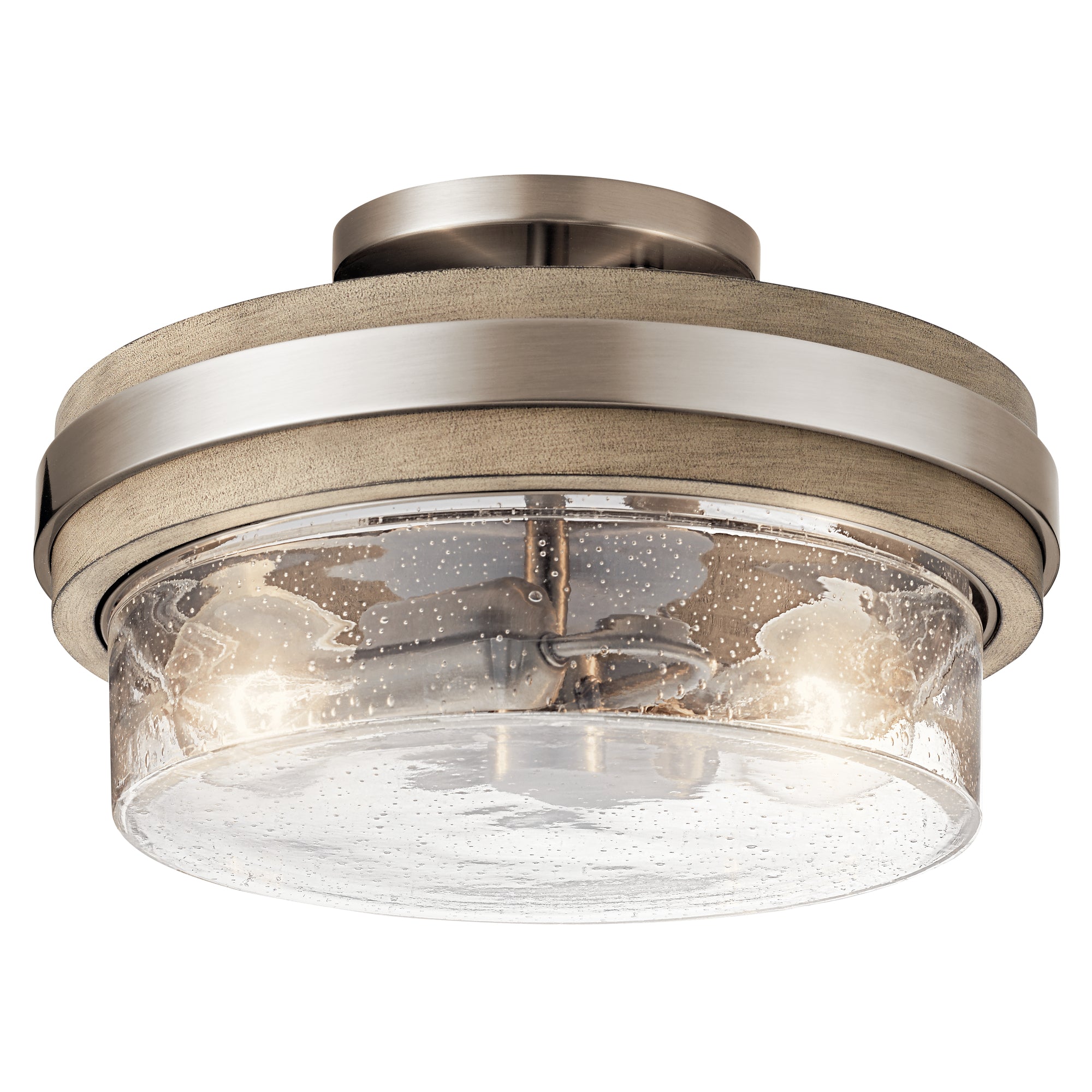 GRAND-BANK Semi plafonnier Gris - 44100CLP | KICHLER