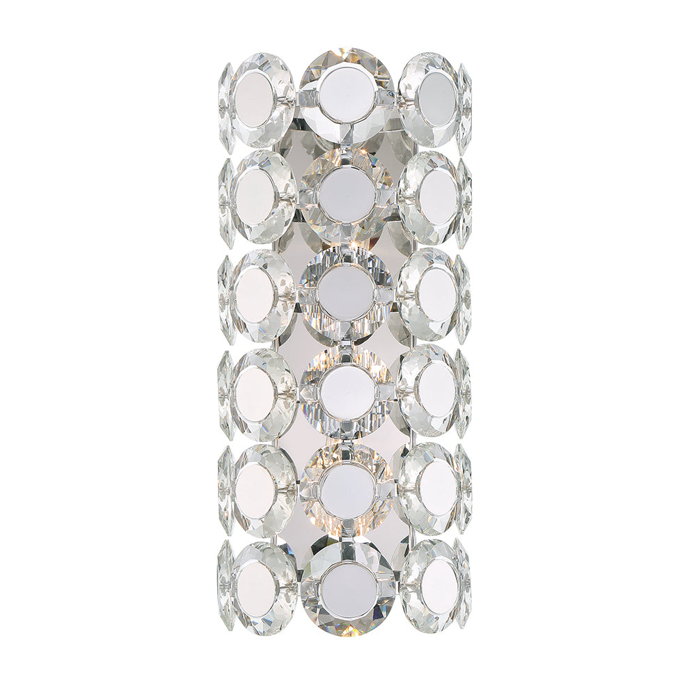 PERRENE Wall sconce Chrome - 44283-018 | EUROFASE