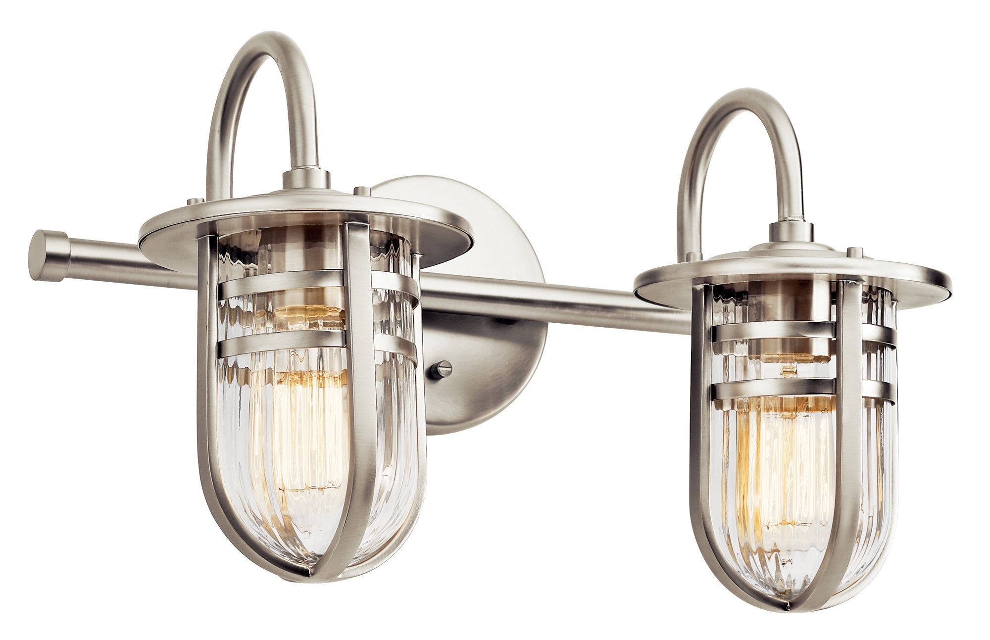 CAPARROS Bathroom sconce Nickel - 45132NI | KICHLER