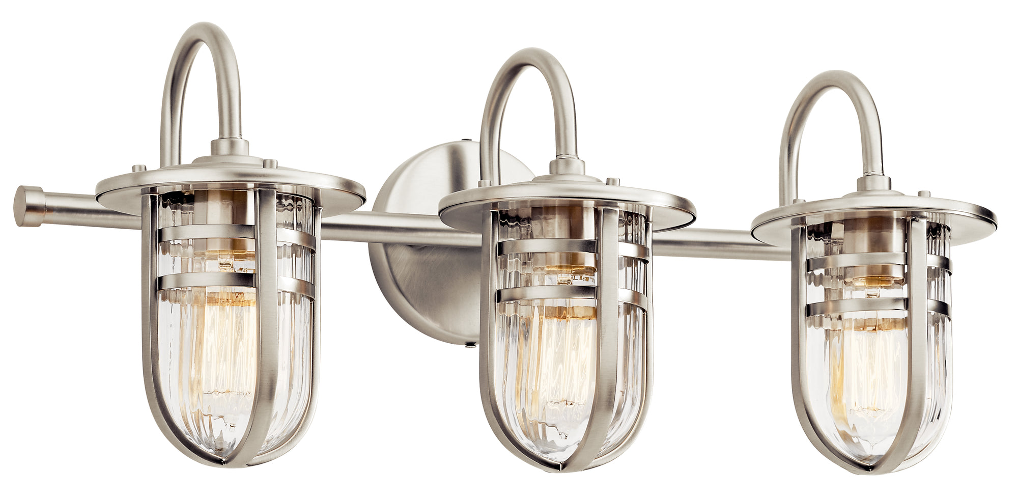 CAPARROS Bathroom sconce Nickel - 45133NI | KICHLER