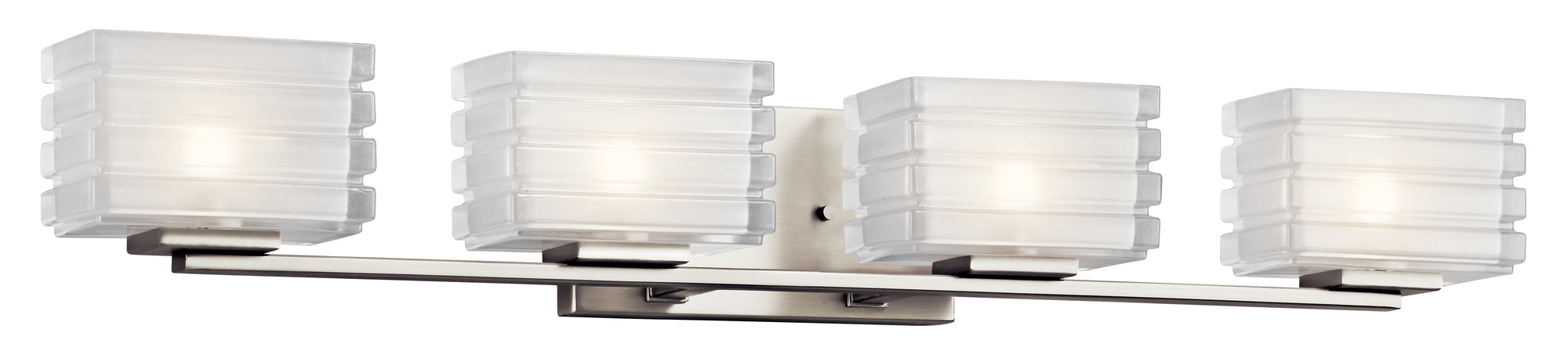 BAZELY Bathroom sconce Nickel - 45480NI | KICHLER