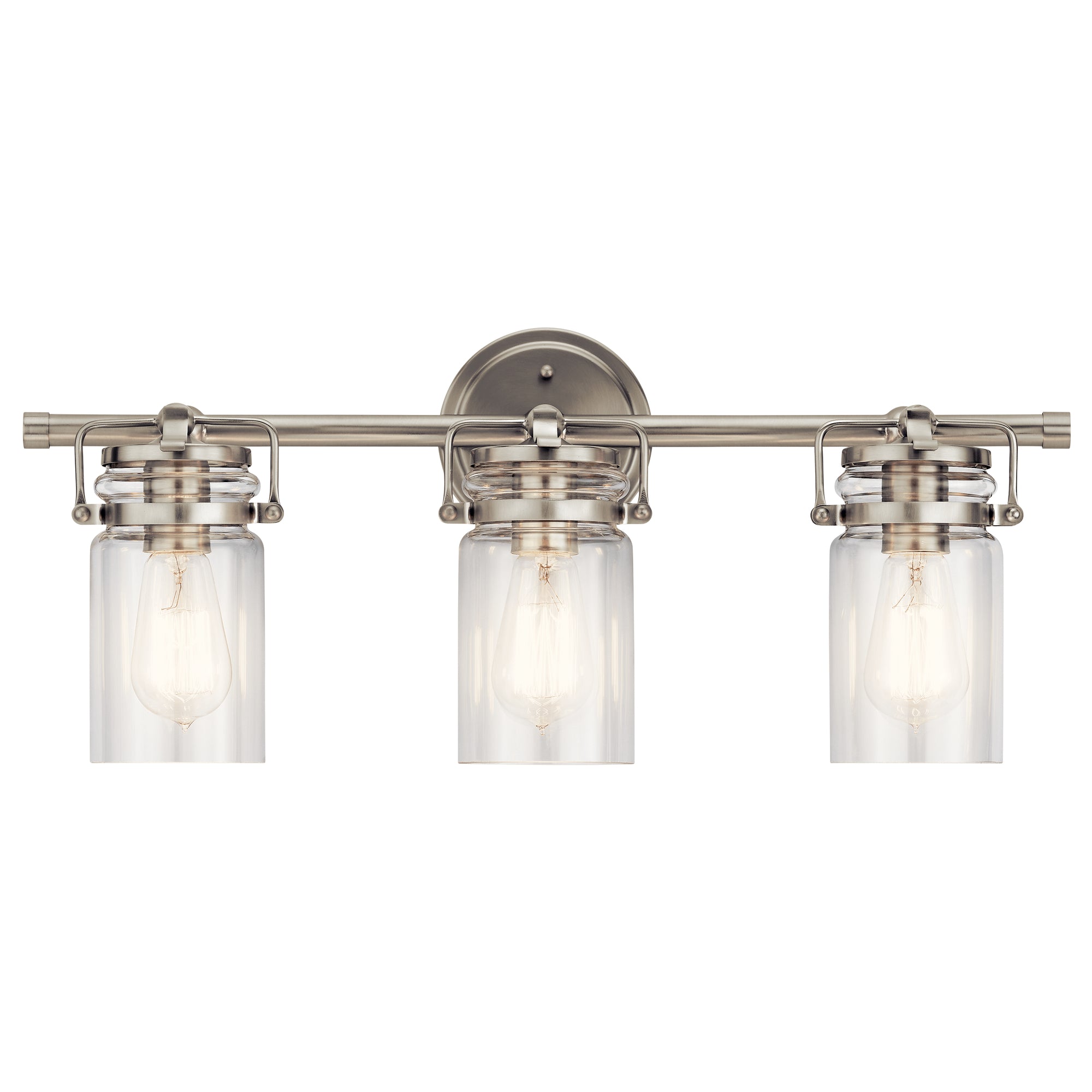 BRINLEY Bathroom sconce Nickel - 45689NI | KICHLER
