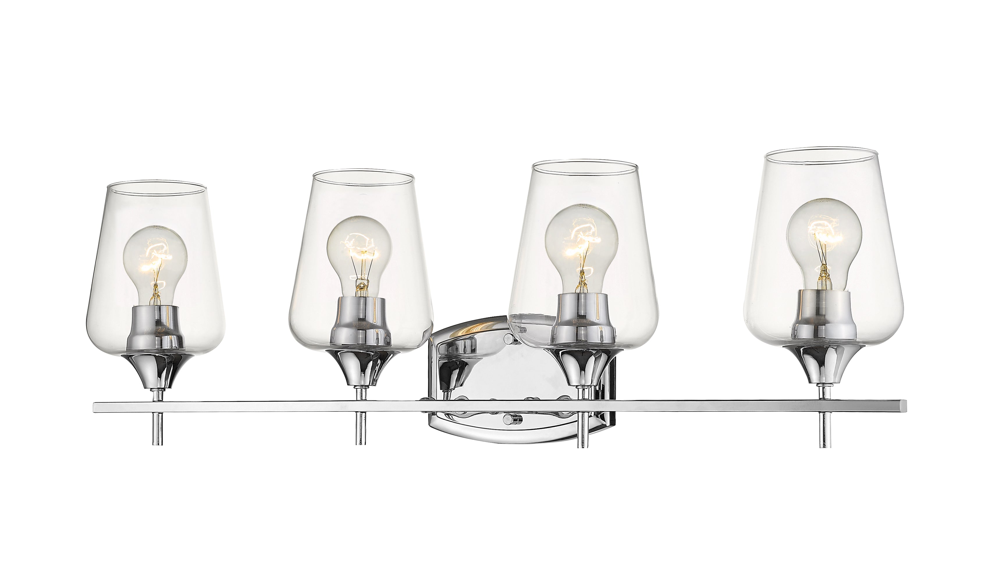 JOLIET Murale salle de bain Chrome - 473-4V-CH | Z-LITE