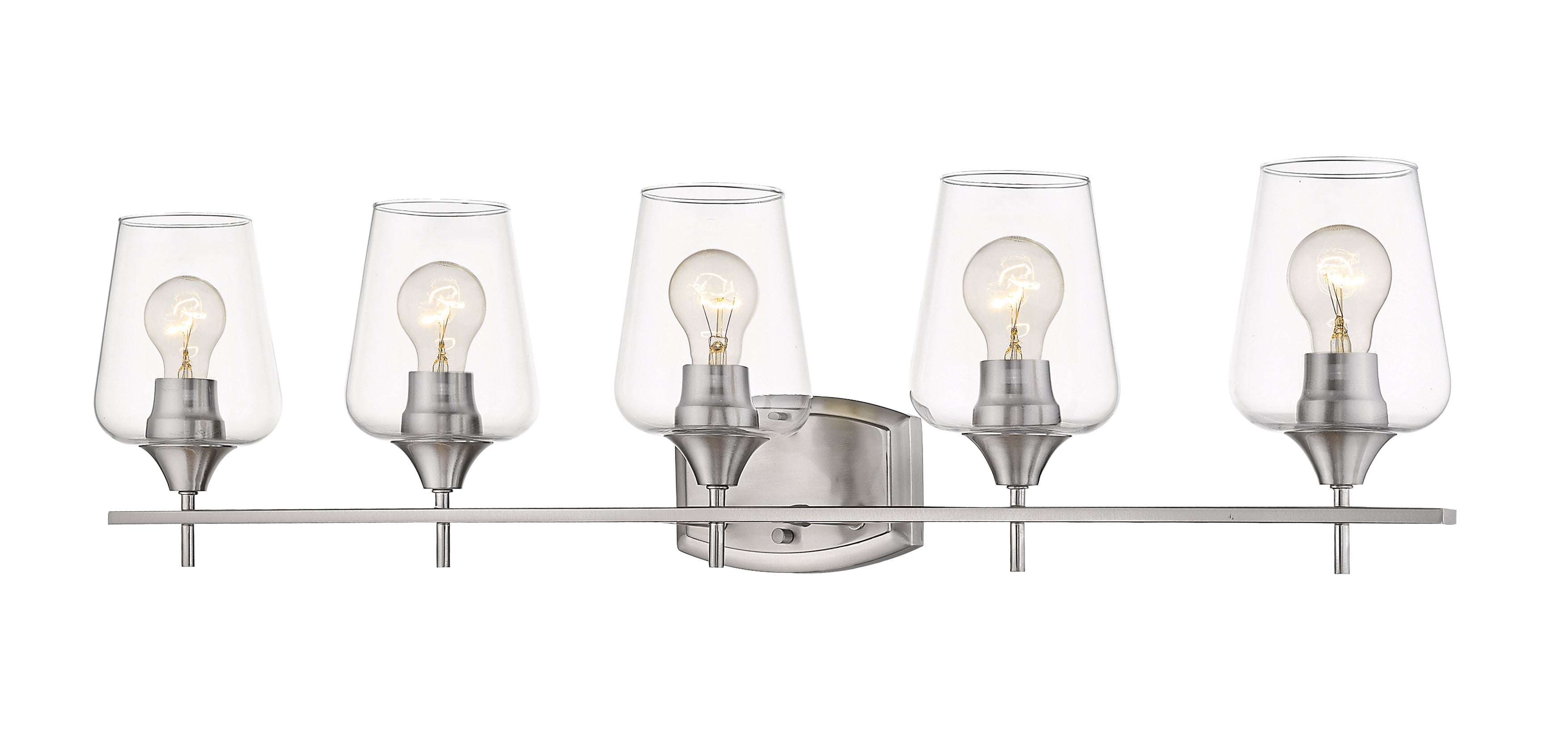 JOLIET Murale salle de bain Nickel - 473-5V-BN | Z-LITE