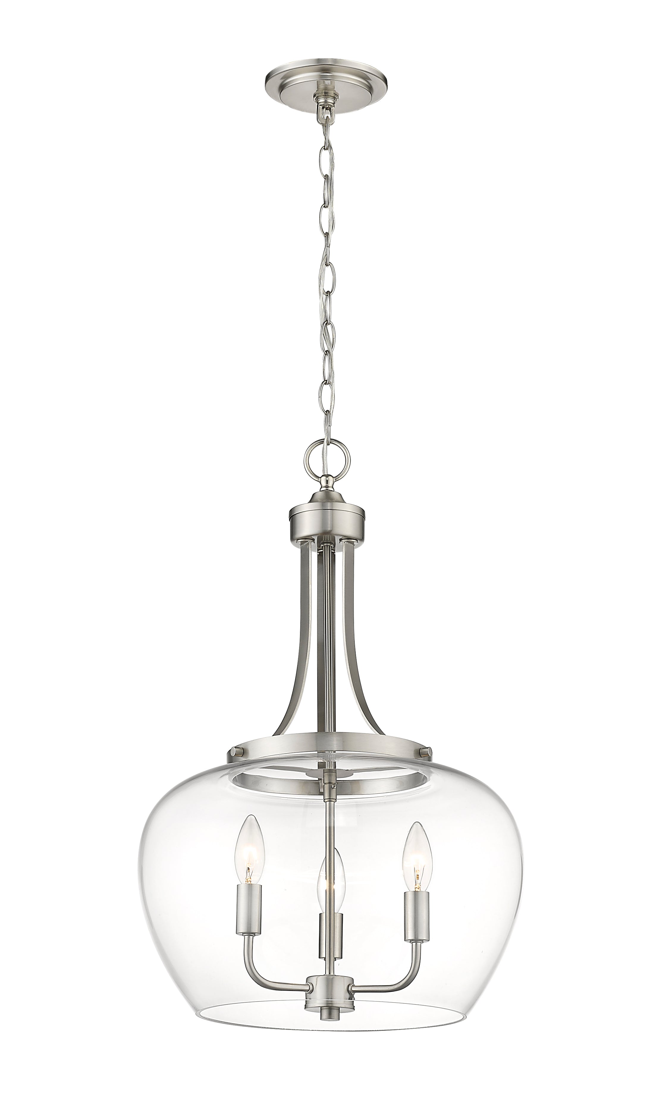 JOLIET Pendant Nickel - 473P16-BN | Z-LITE