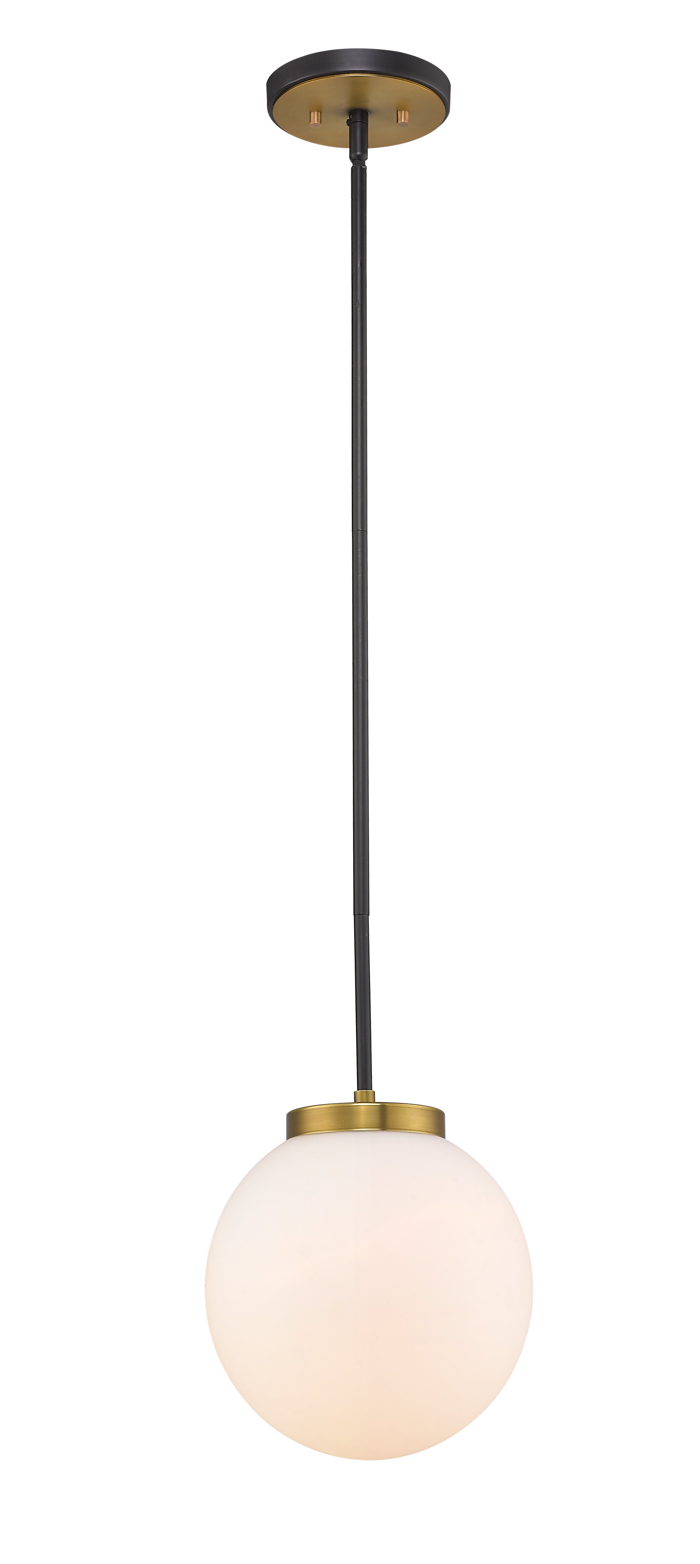 PARSONS Pendant Black, Gold - 477P10-MB-OBR | Z-LITE