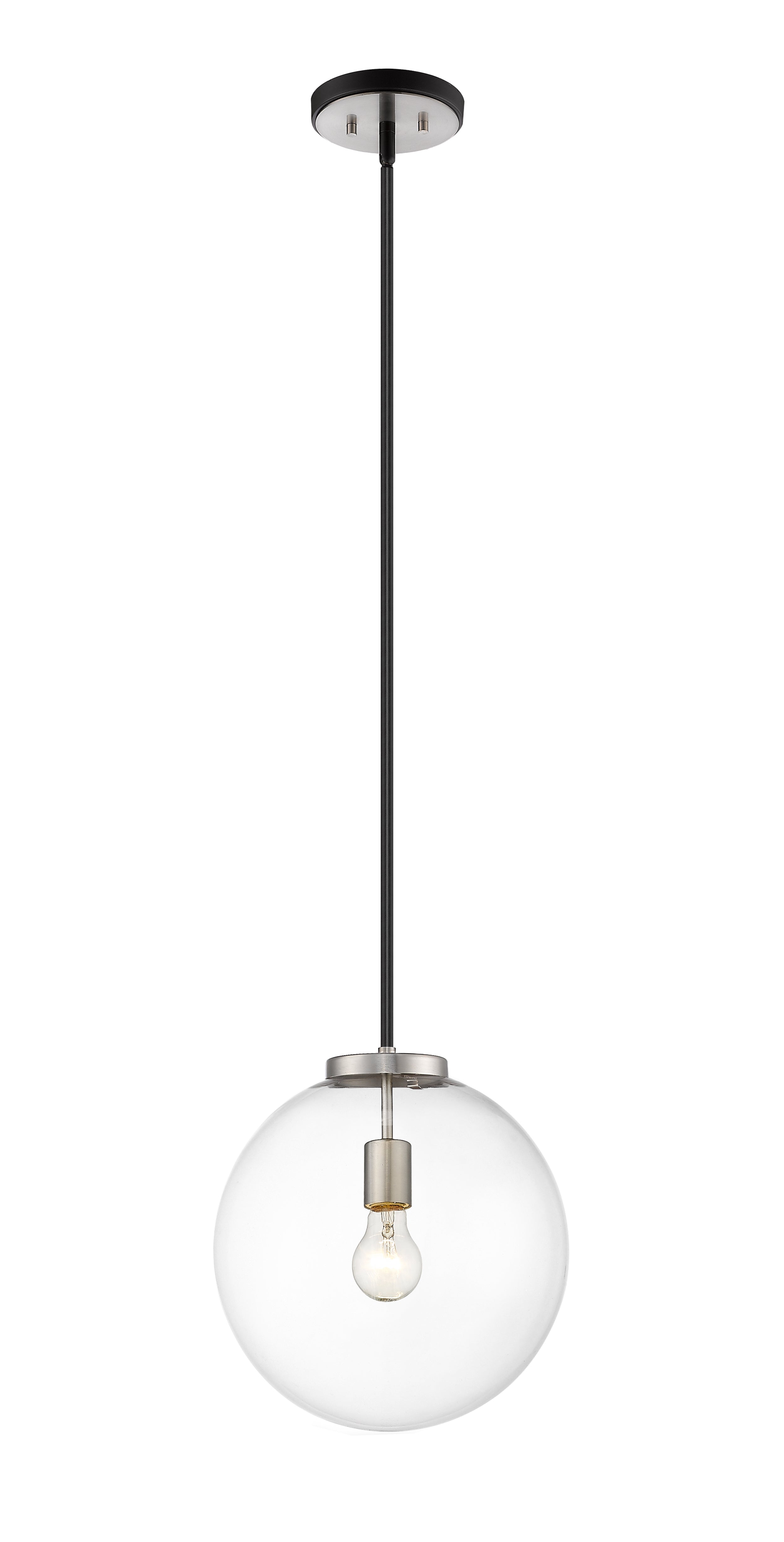 PARSONS Pendant Black, Nickel - 477P14-MB-BN | Z-LITE
