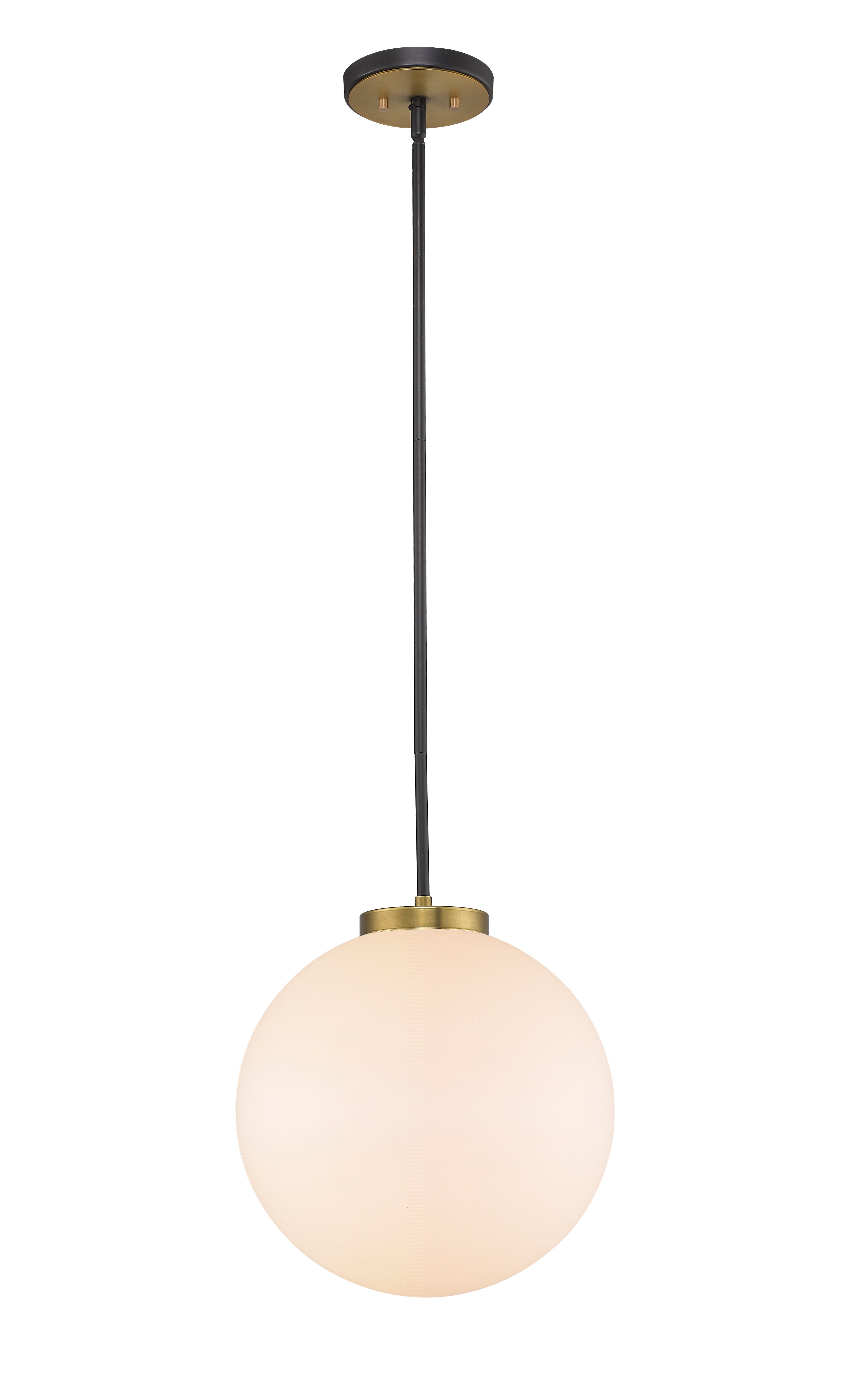PARSONS Pendant Black, Gold - 477P14-MB-OBR | Z-LITE