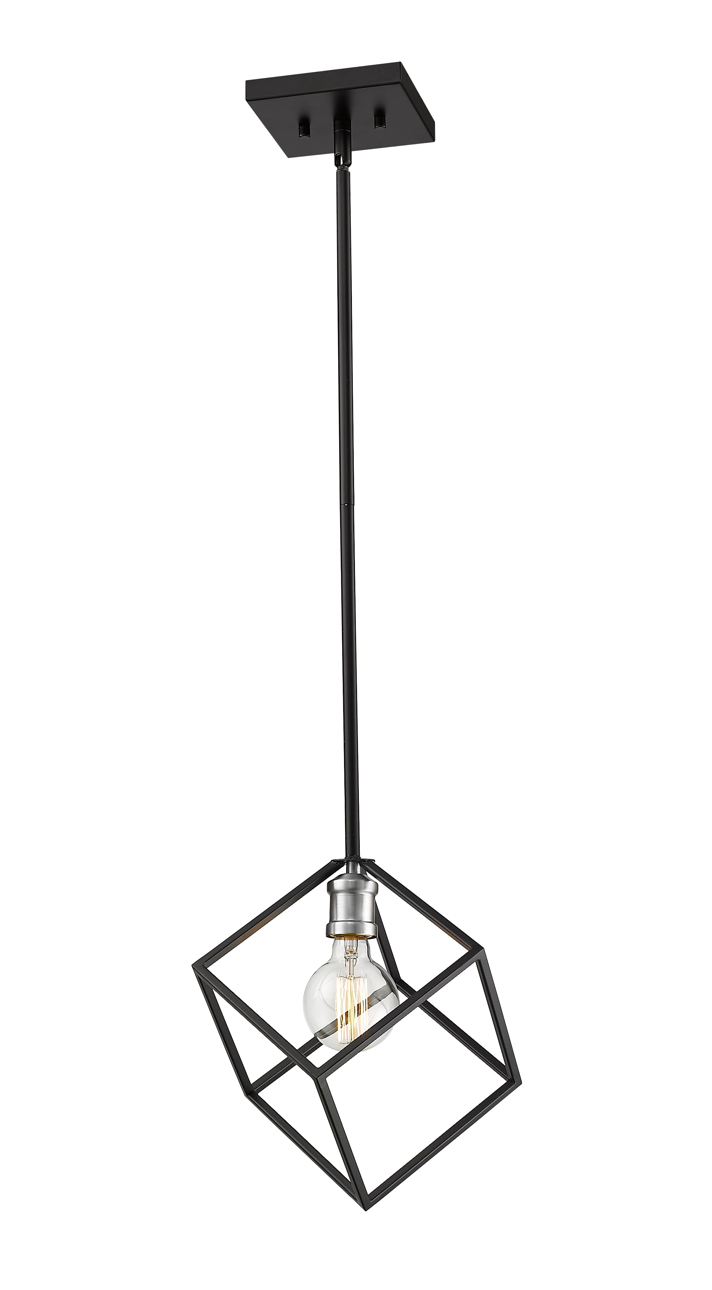 VERTICAL Pendant Black, Nickel - 478P11-MB-BN | Z-LITE