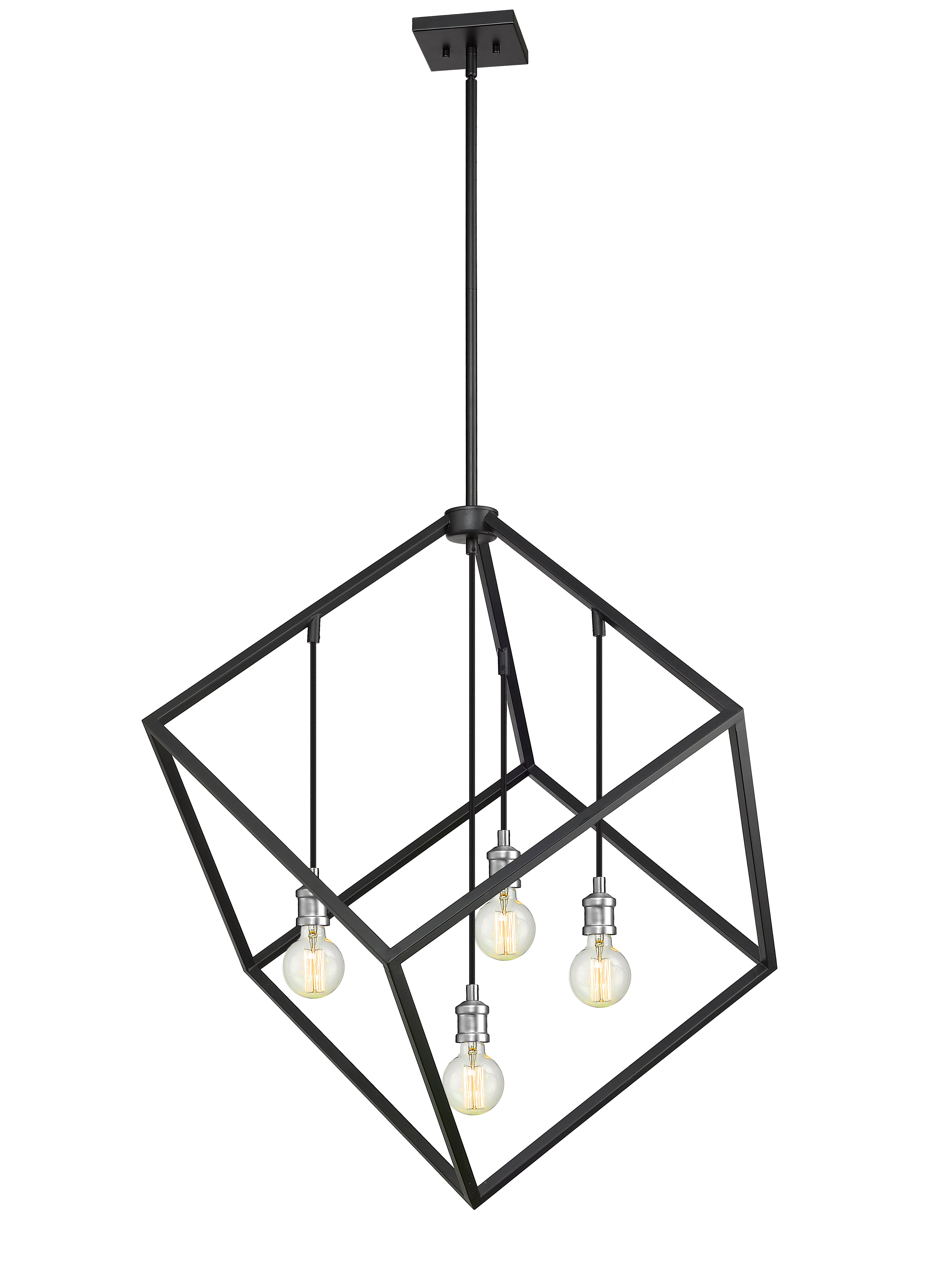 VERTICAL Pendant Black, Nickel - 478P34-MB-BN | Z-LITE