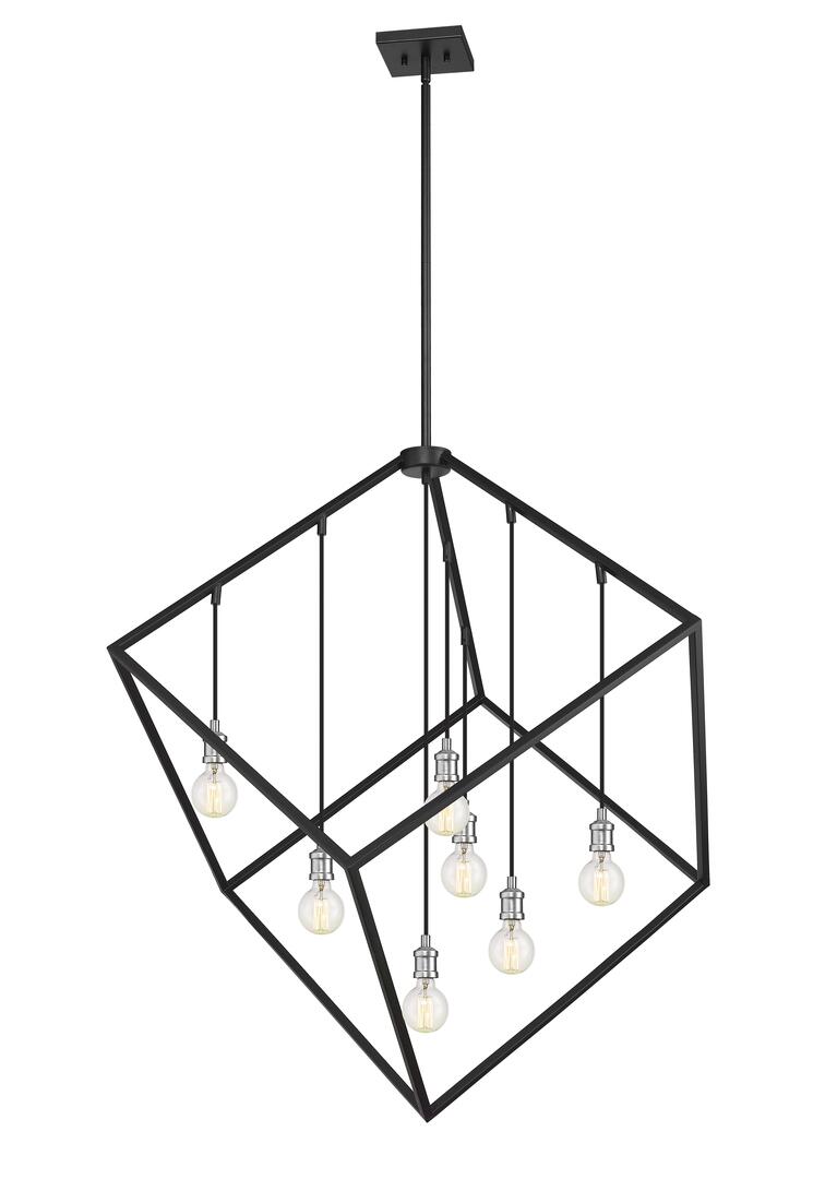 VERTICAL Pendant Black, Nickel - 478P44-MB-BN | Z-LITE
