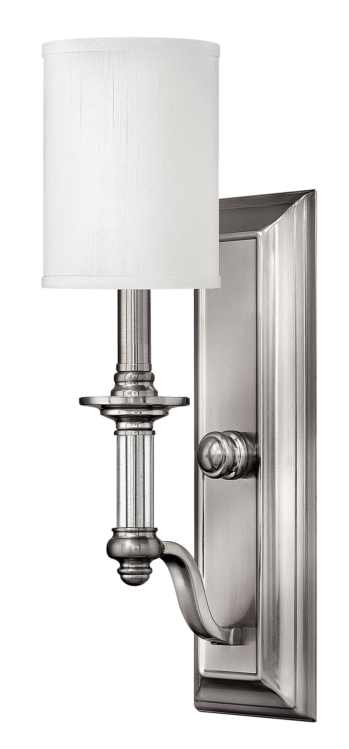 SUSSEX Sconce Nickel - 4790BN | HINKLEY
