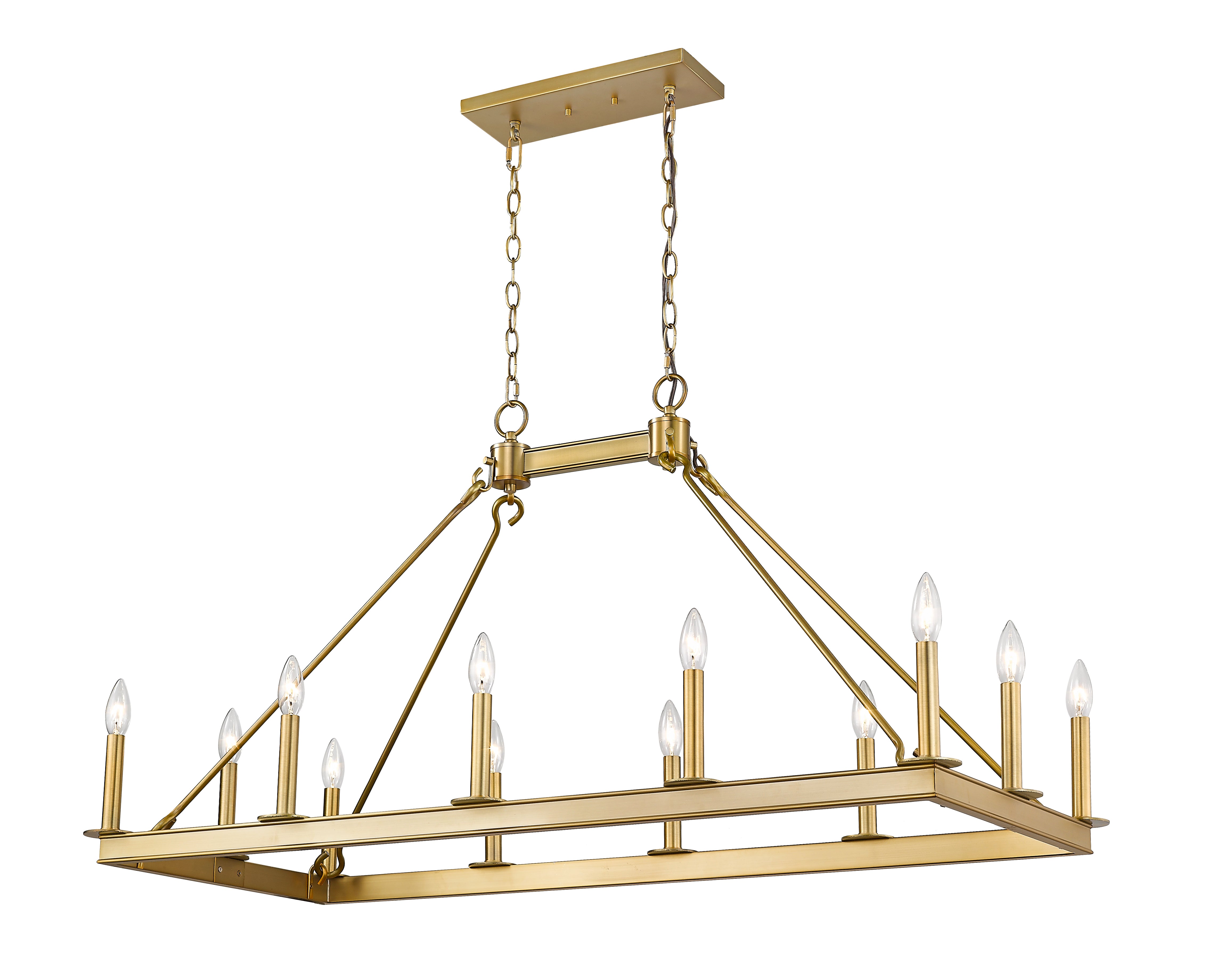 BARCLAY Pendant Gold - 482-12L-OBR | Z-LITE