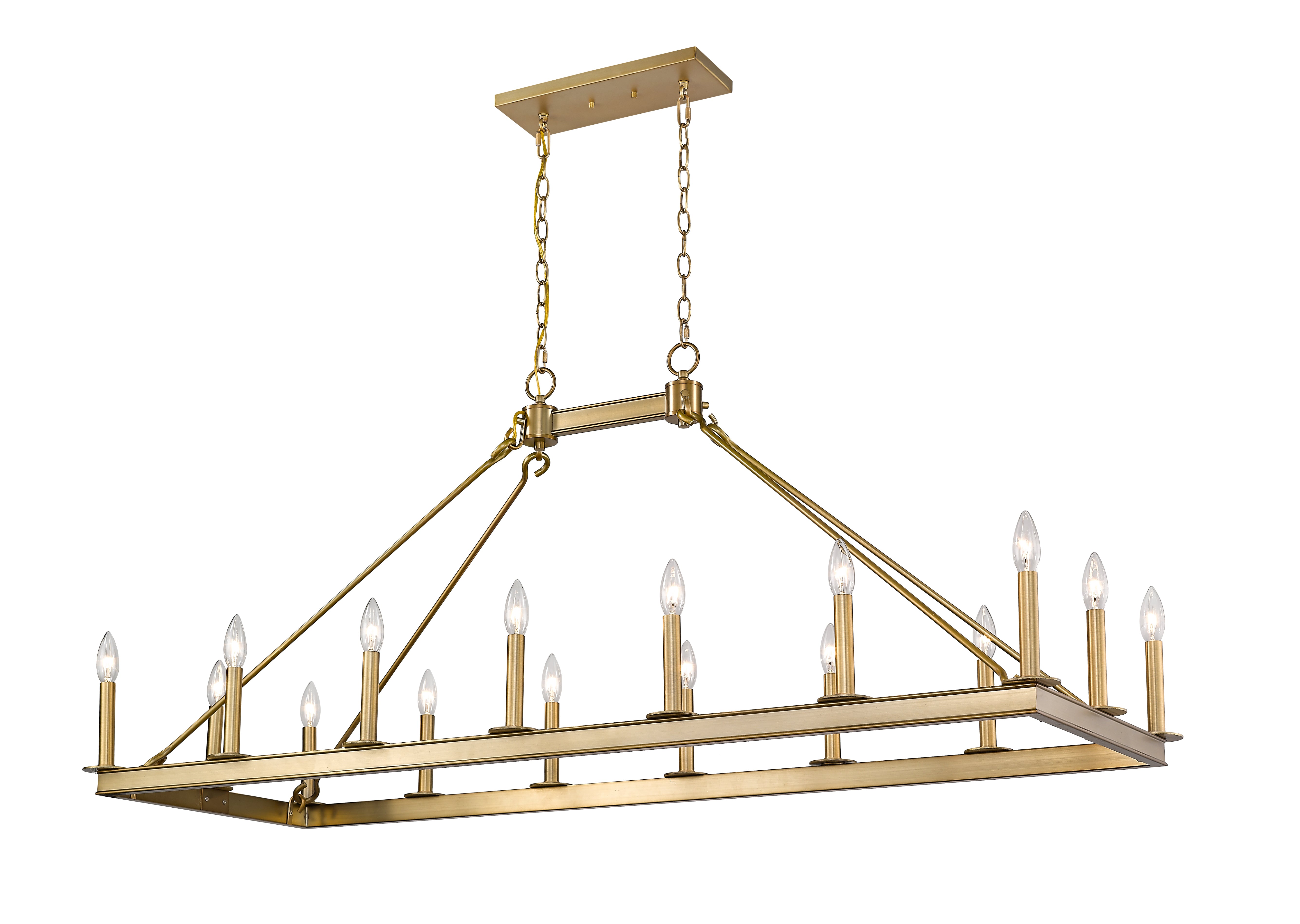 BARCLAY Pendant Gold - 482-16L-OBR | Z-LITE