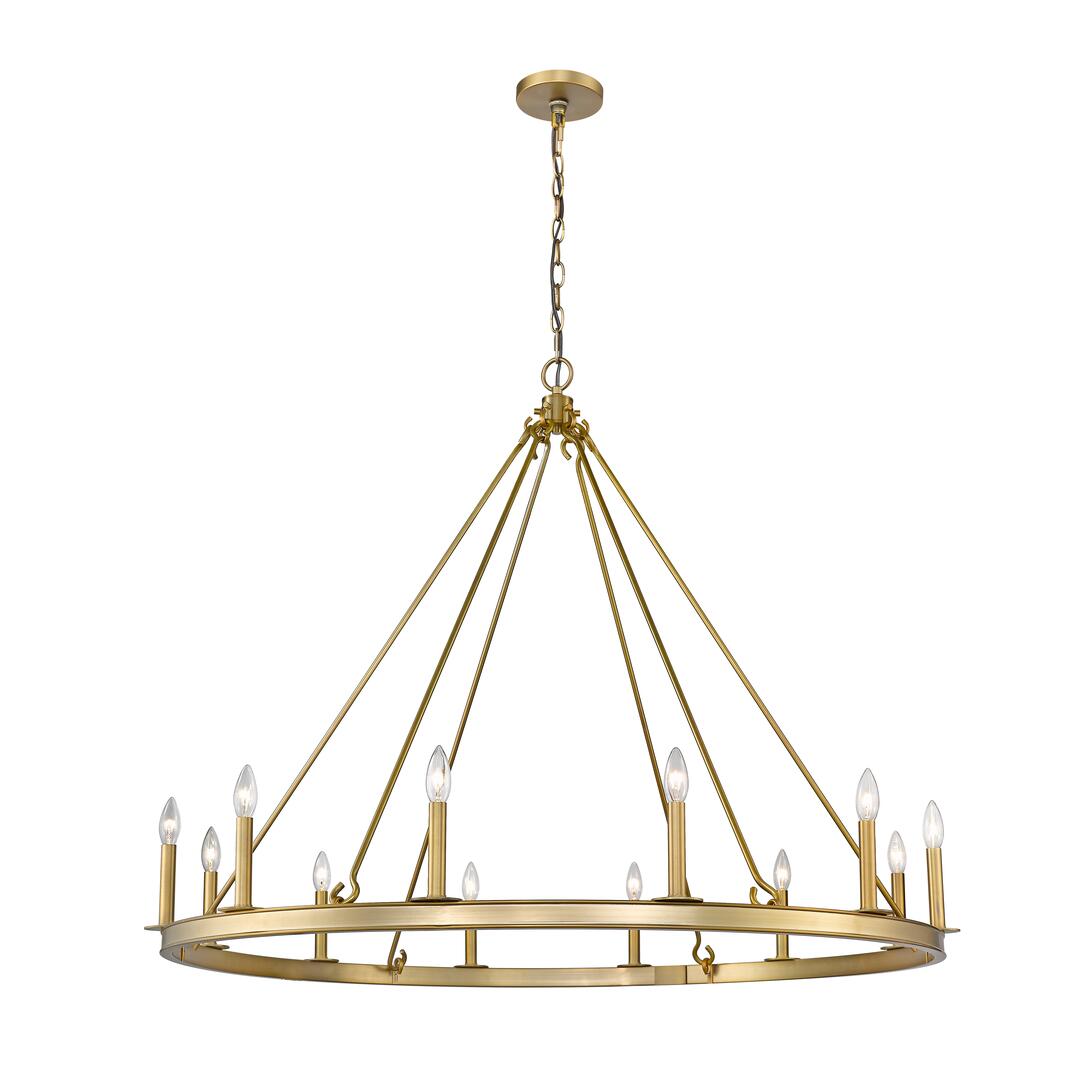 BARCLAY Chandelier Or - 482R-12OBR | Z-LITE