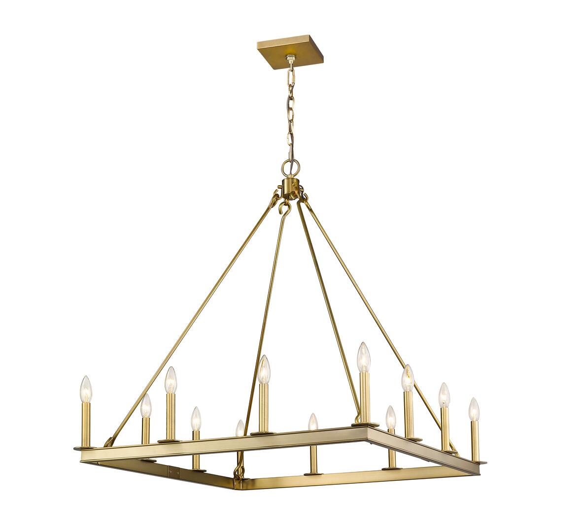 BARCLAY Chandelier Or - 482S-12OBR | Z-LITE