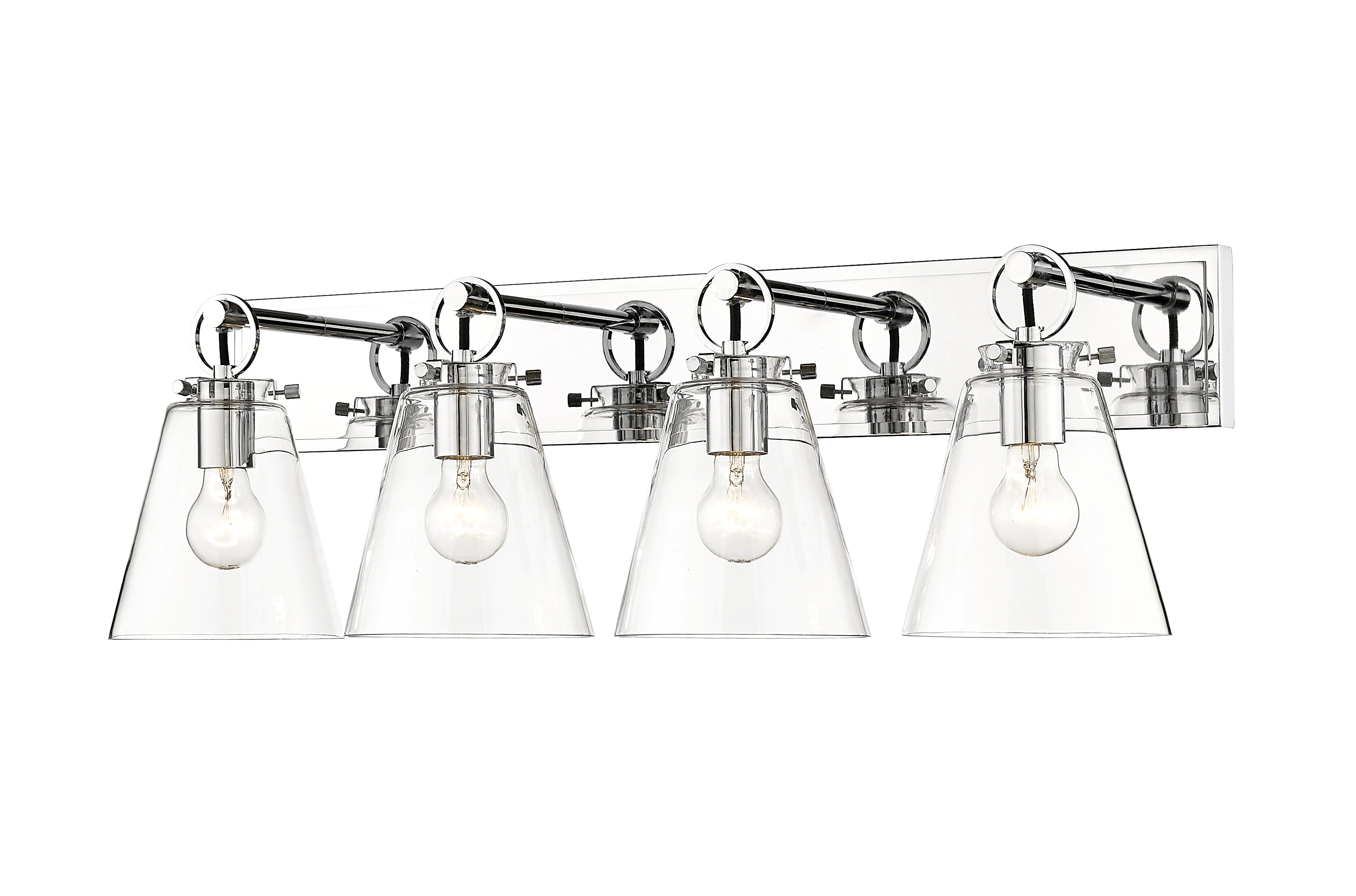 HARPER Murale salle de bain Chrome - 483-4V-CH | Z-LITE