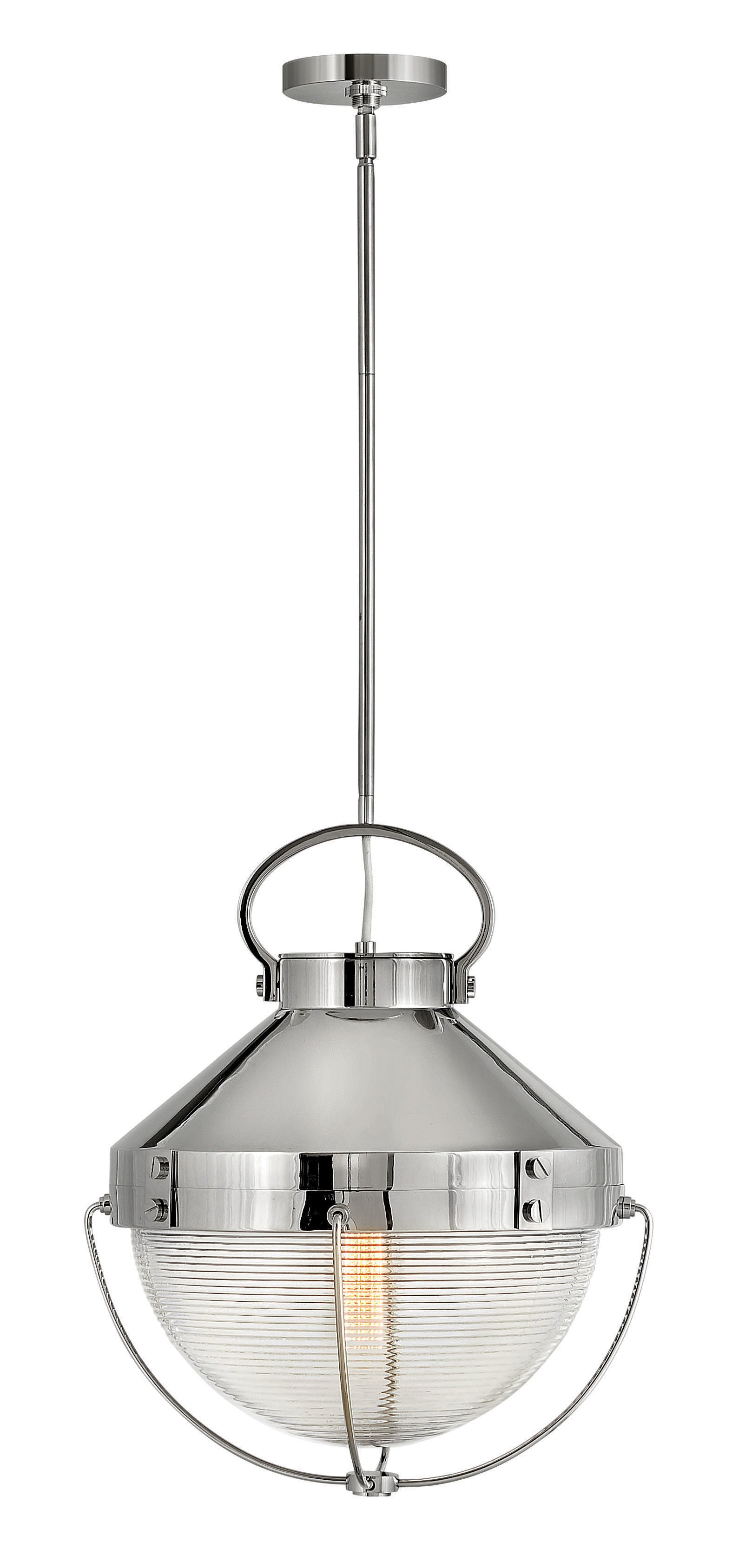 CREW Pendant Nickel - 4844PN | HINKLEY