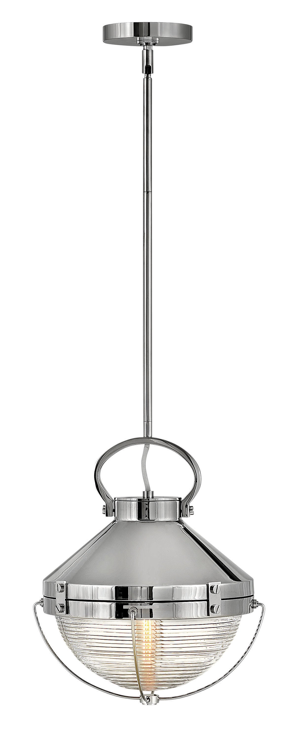 CREW Pendant Nickel - 4847PN | HINKLEY