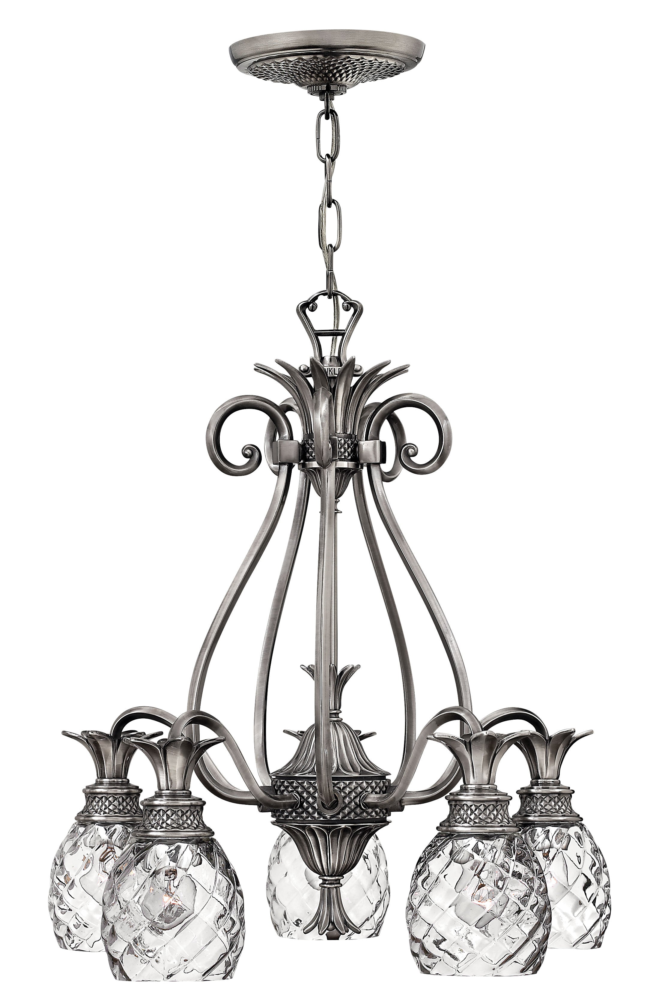 PLANTATION Pendant Nickel - 4885PL | HINKLEY
