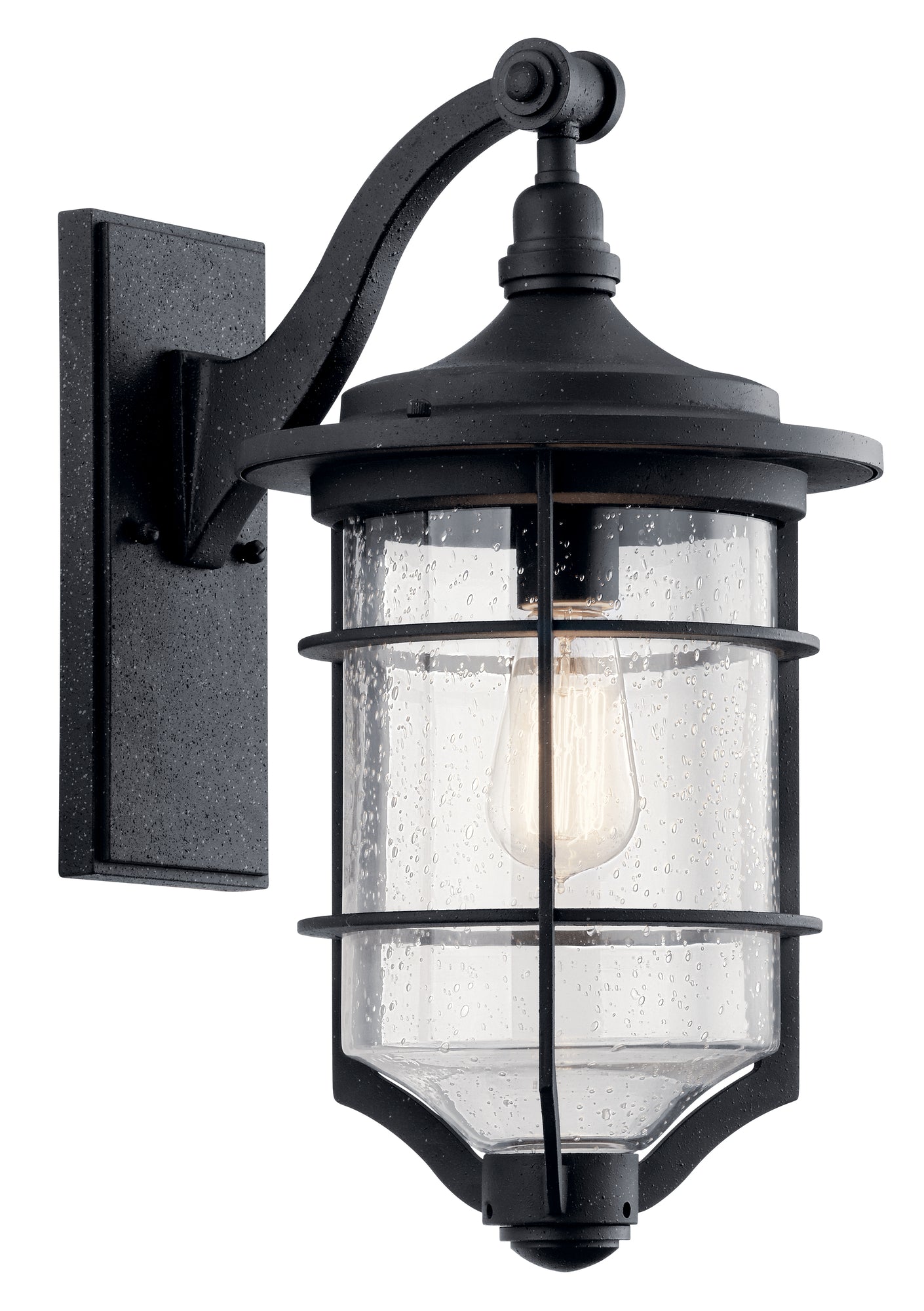 ROYAL-MARINE Murale exterieure Noir - 49127DBK | KICHLER