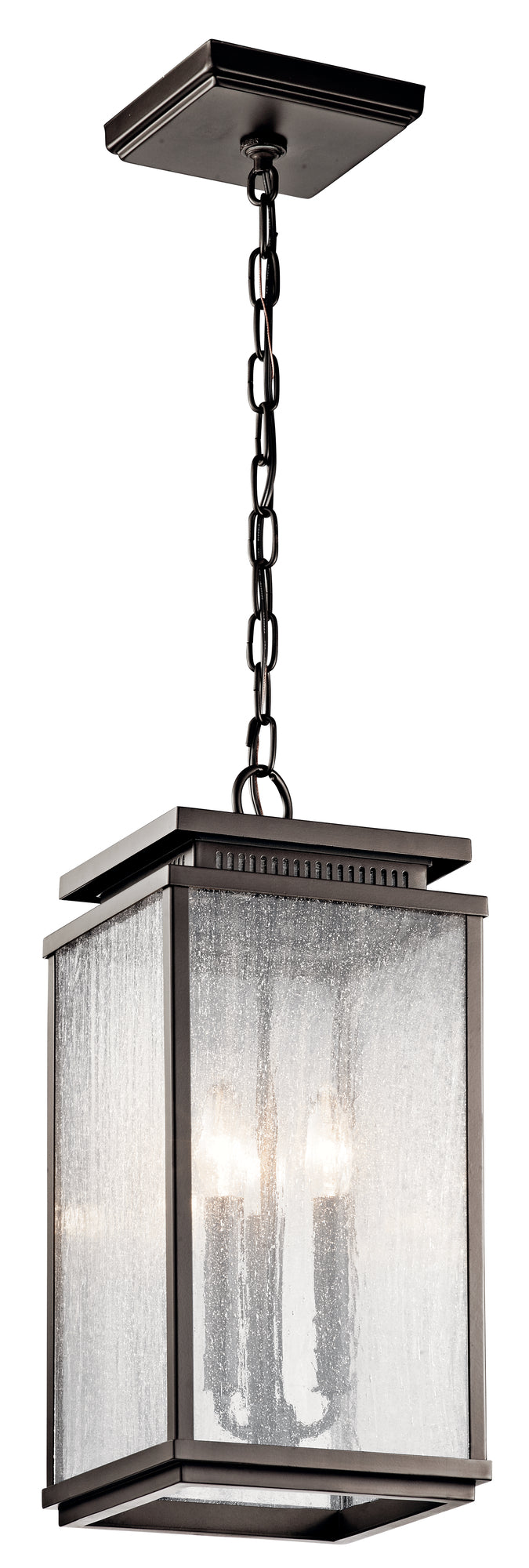 MANNINGHAM Suspension exterieure Bronze - 49387OZ | KICHLER