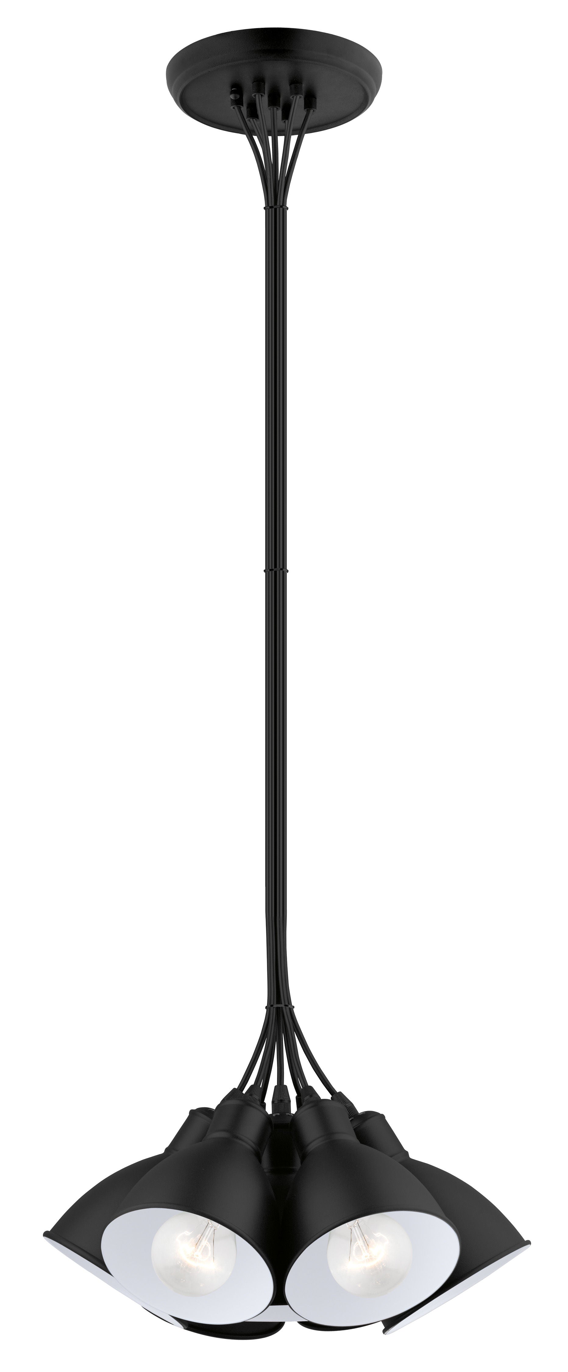 Priddy Suspension Noir - 49467A | EGLO