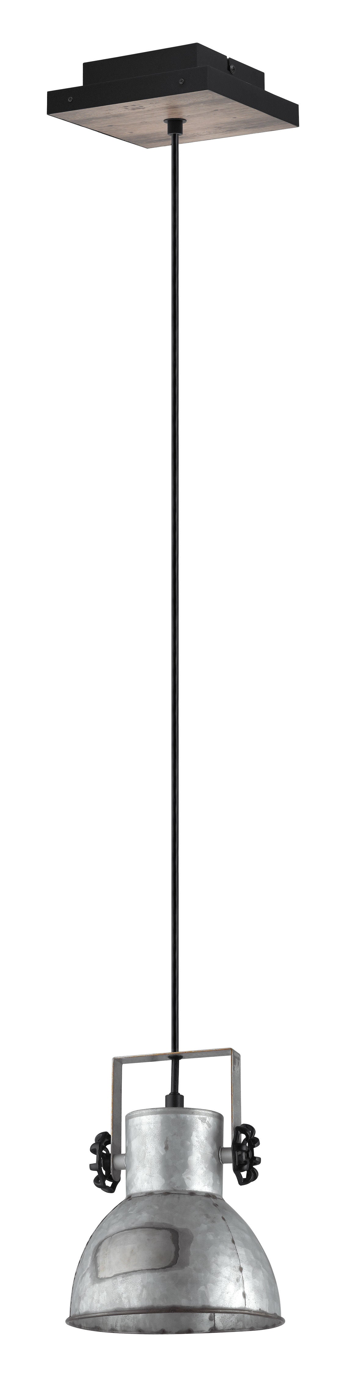 Barnstaple Suspension Bois, Noir - 49619A | EGLO
