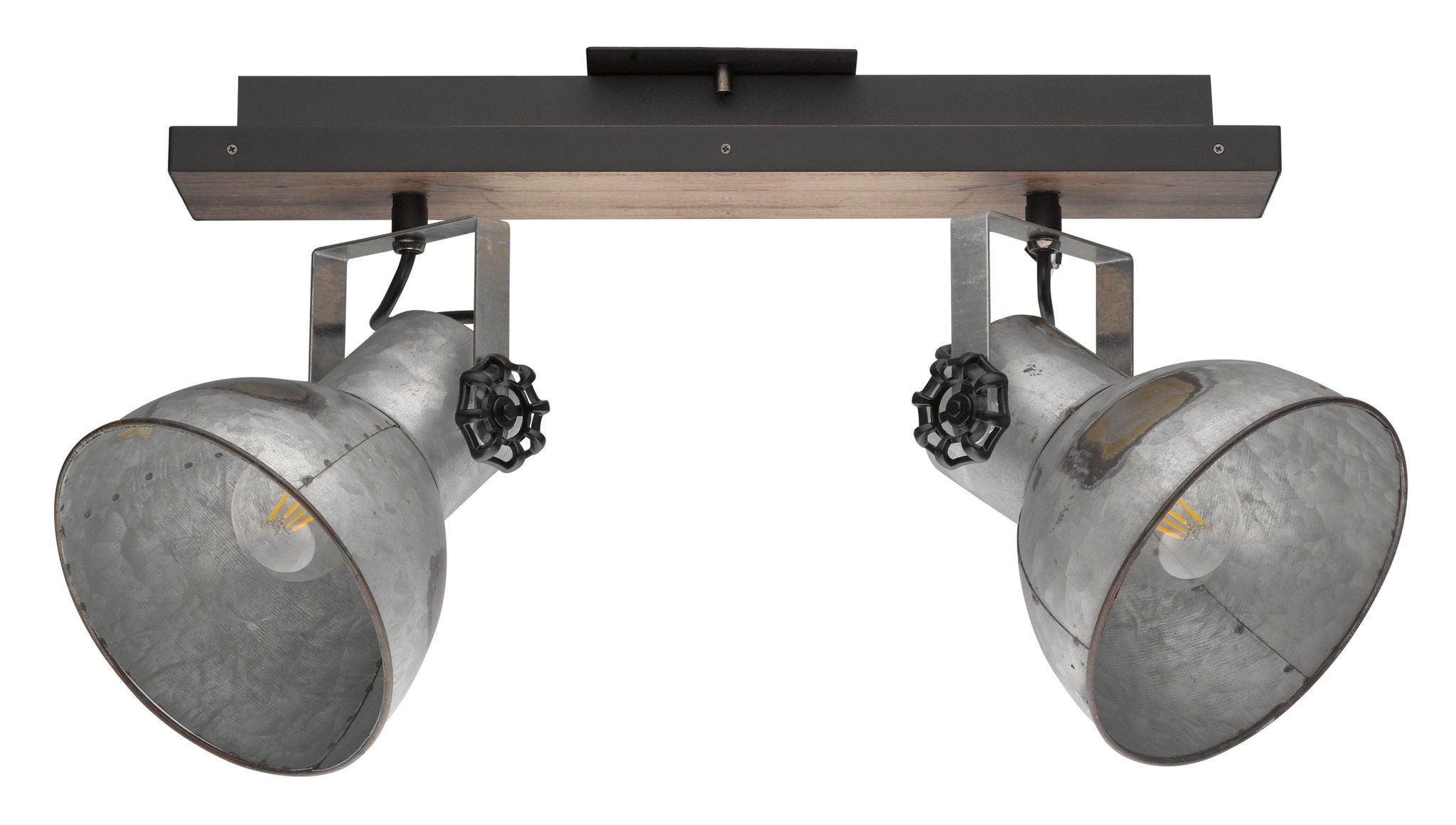 Barnstaple Projecteur Bois, Noir - 49649A | EGLO