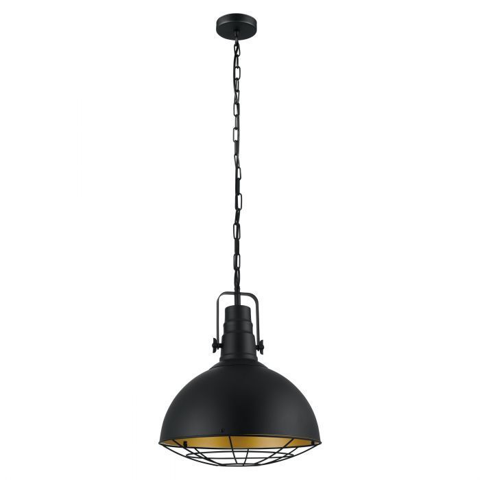 Cannington Suspension simple Noir - 49742A | EGLO