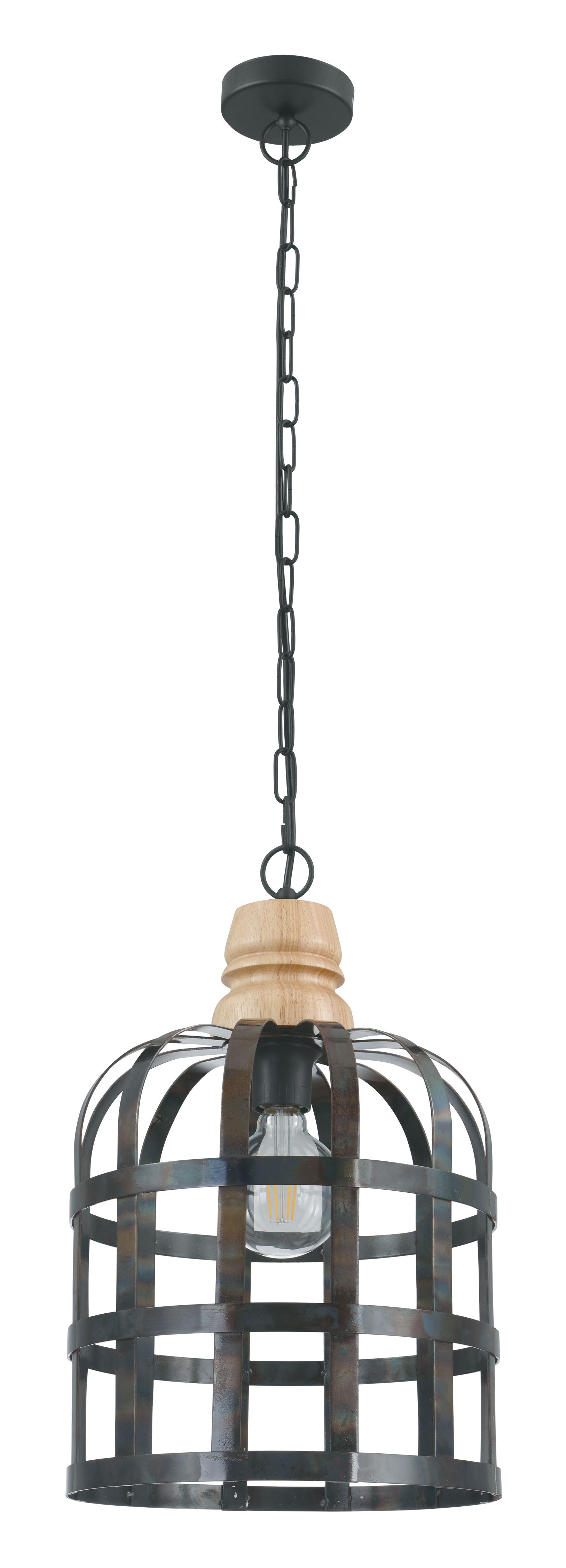 OldCastle Suspension Noir - 49785A | EGLO