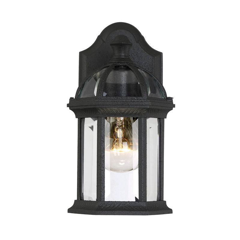 KENSINGTON Outdoor wall sconce Black - 5-0629-BK | SAVOYS